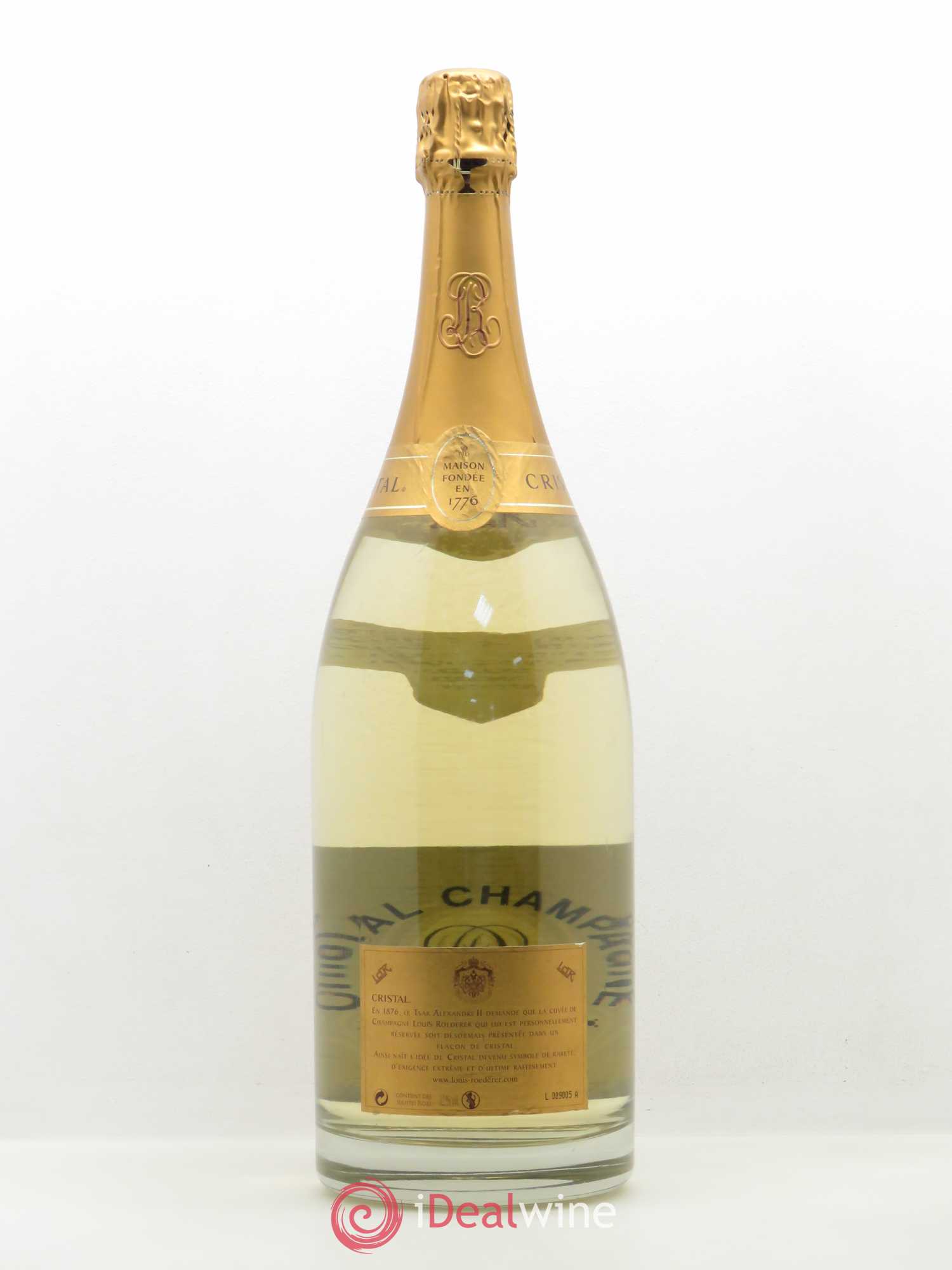 Cristal Louis Roederer 2005 - Lot de 1 magnum - 1