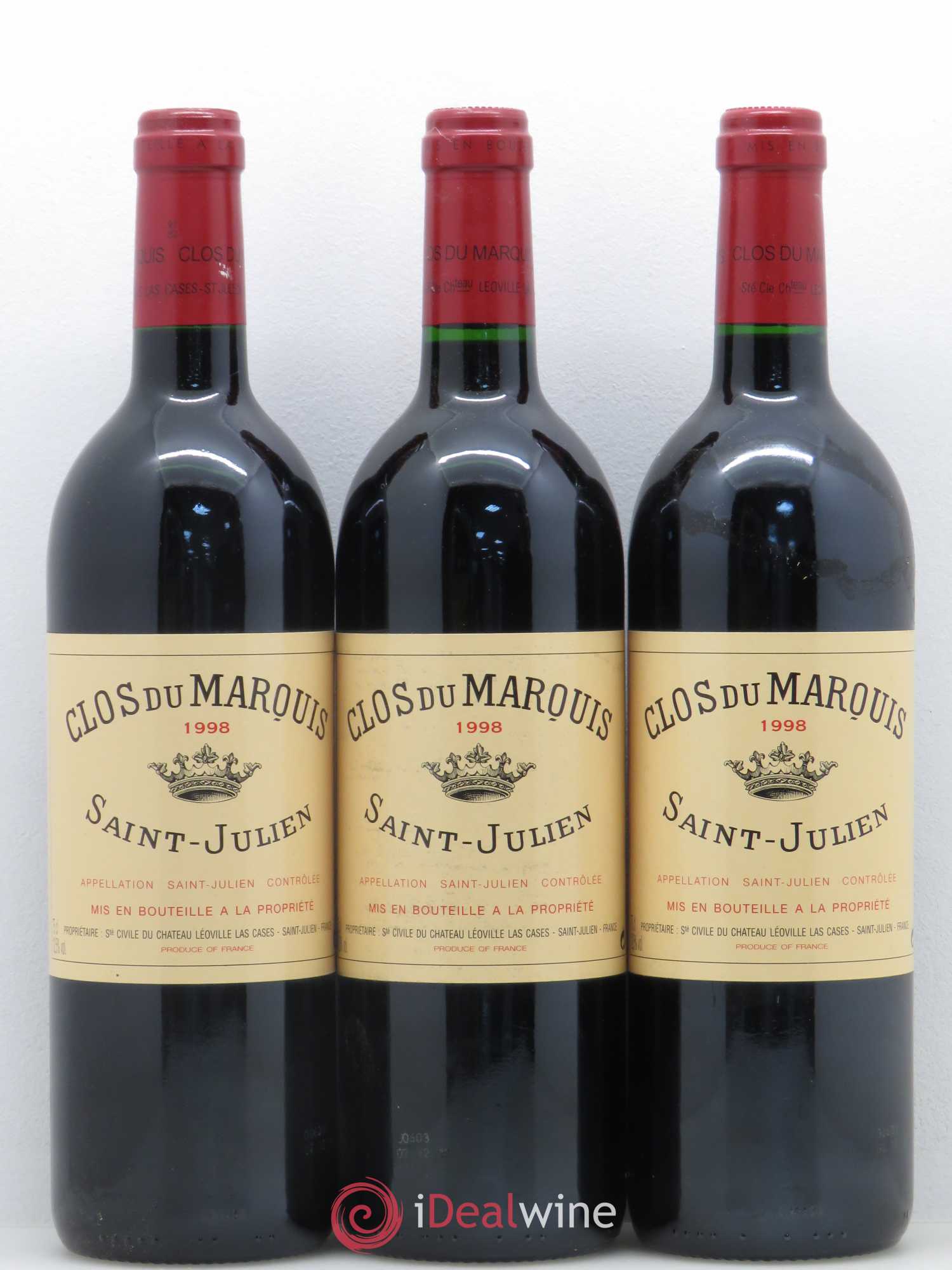 Clos du Marquis 1998 - Lot de 12 bouteilles - 4