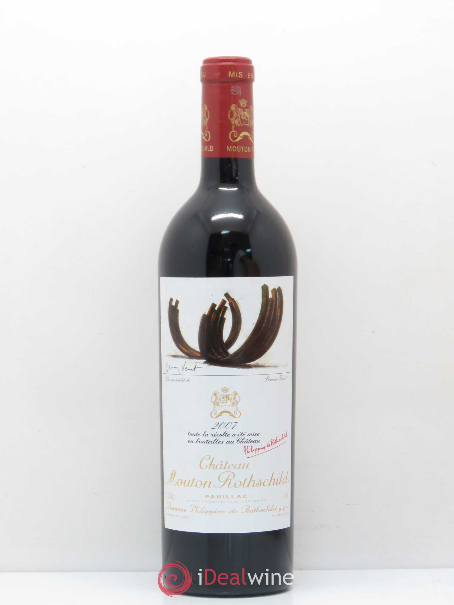 Caisse Collection Duclot (Cheval Blanc - Yquem - Haut Brion - La Mission Haut-Brion - Lafite Rothschild - Latour - Margaux - Mouton Rothschild - Petrus) 2007 - Posten von 9 Flaschen - 9