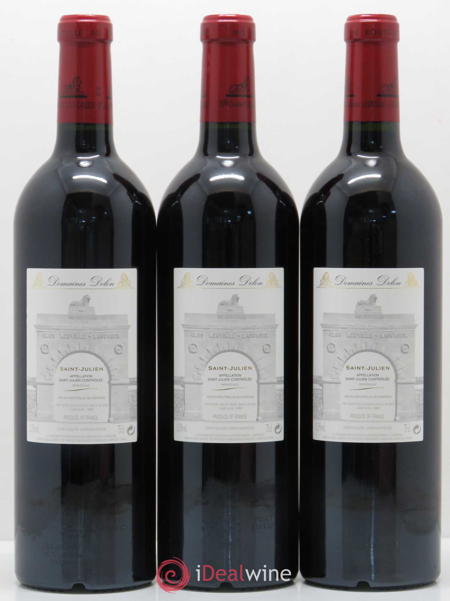 Château Léoville Las Cases 2ème Grand Cru Classé 2010 - Lot de 6 bouteilles - 4