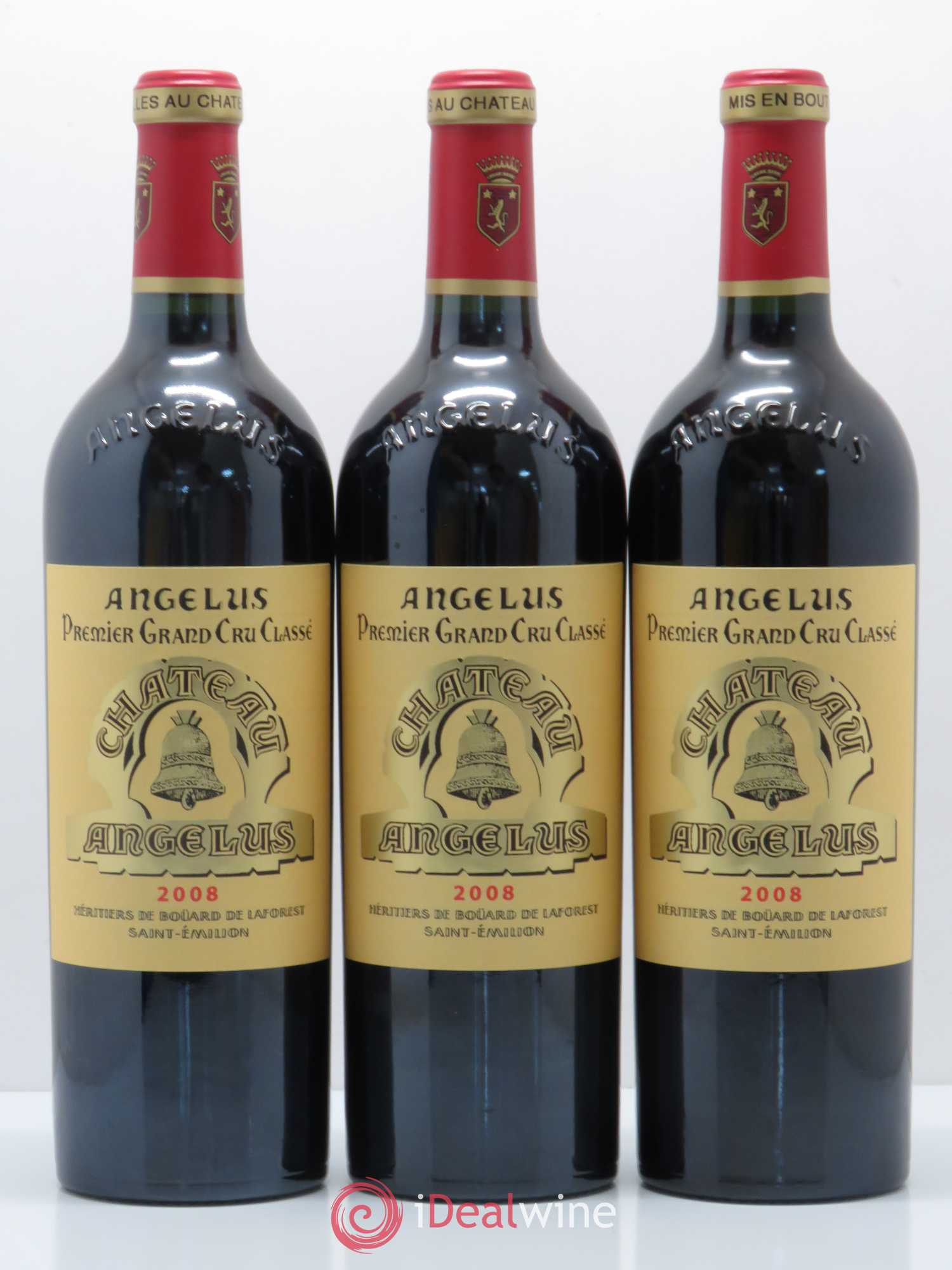 Château Angélus 1er Grand Cru Classé A 2008 - Lot de 6 bouteilles - 3