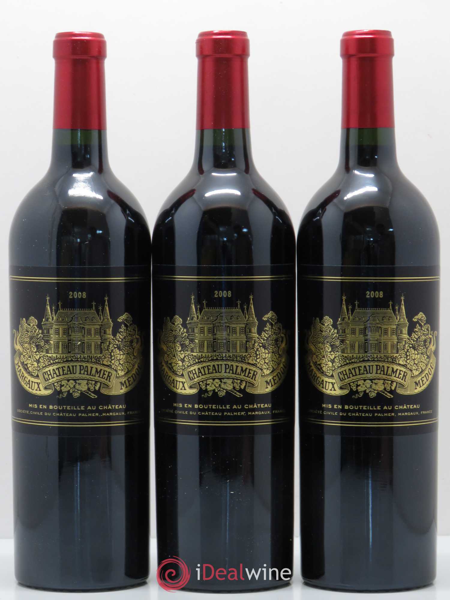 Château Palmer 3ème Grand Cru Classé 2008 - Lot de 6 bouteilles - 1