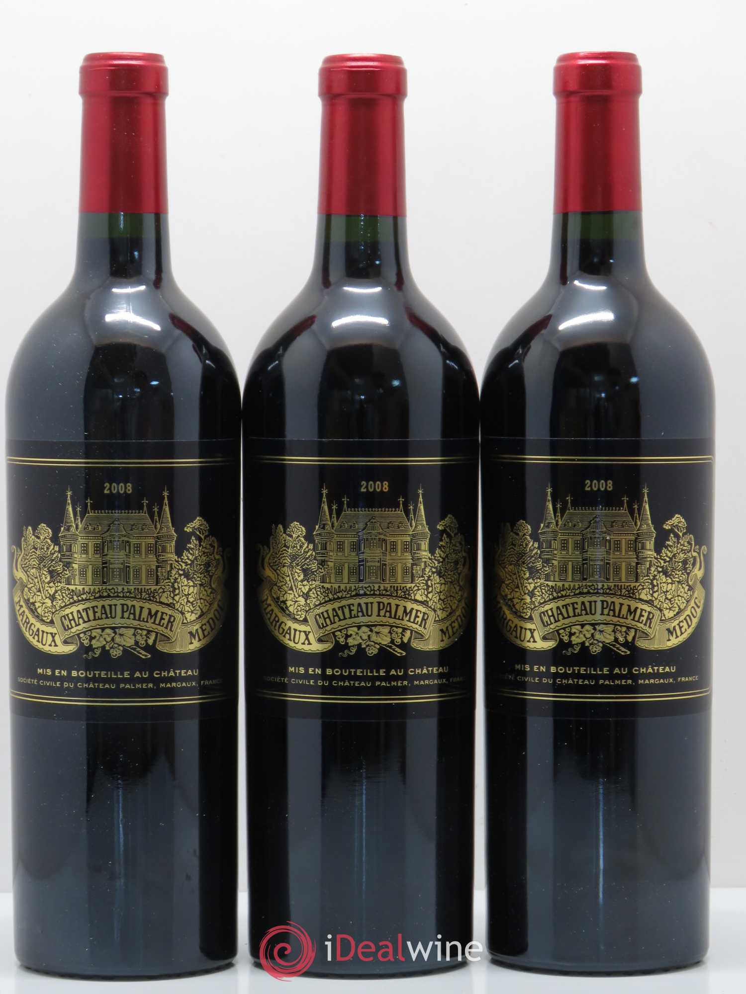 Château Palmer 3ème Grand Cru Classé 2008 - Lot de 6 bouteilles - 3