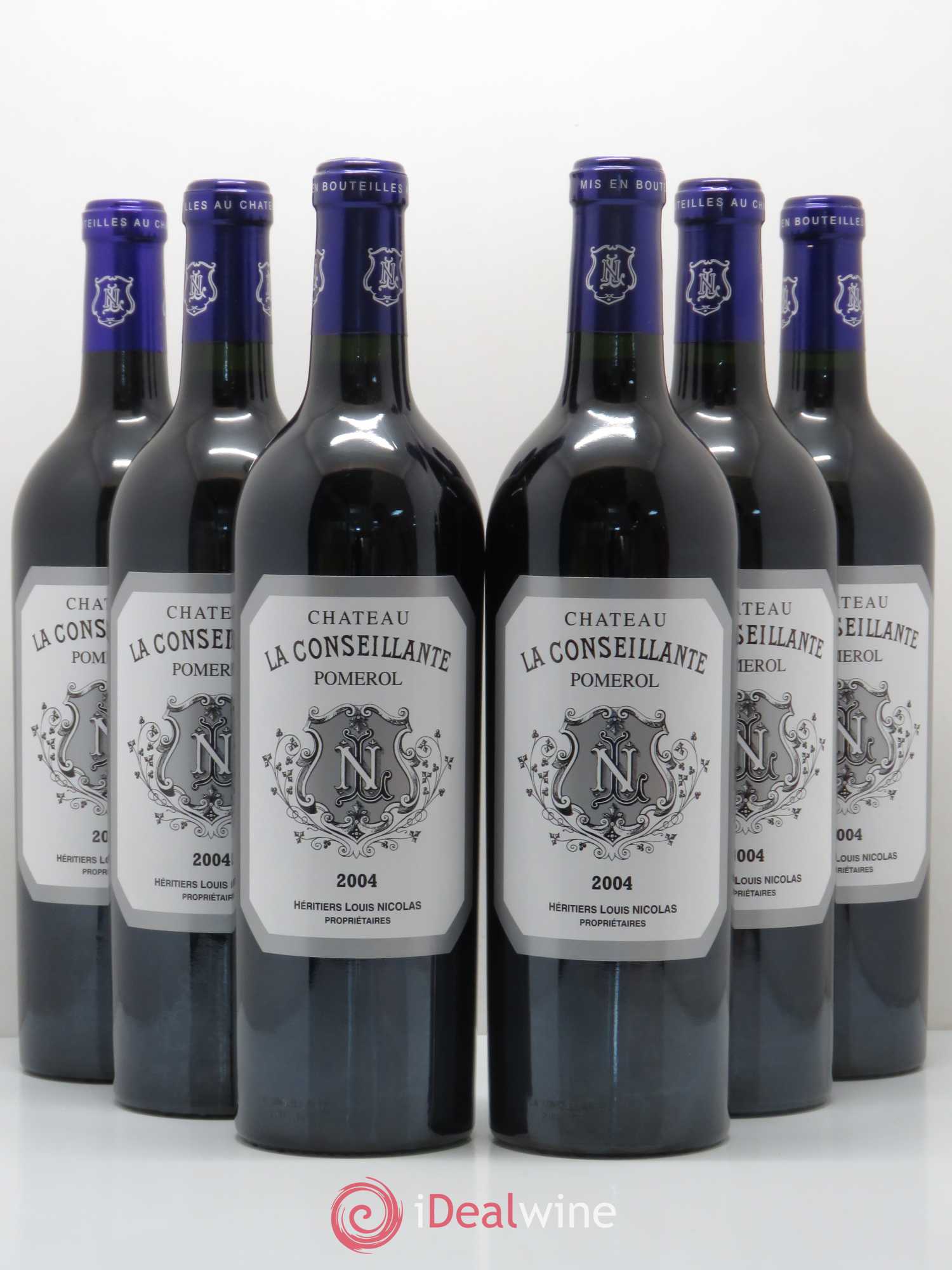 Château la Conseillante 2004 - Lot de 6 bouteilles - 0