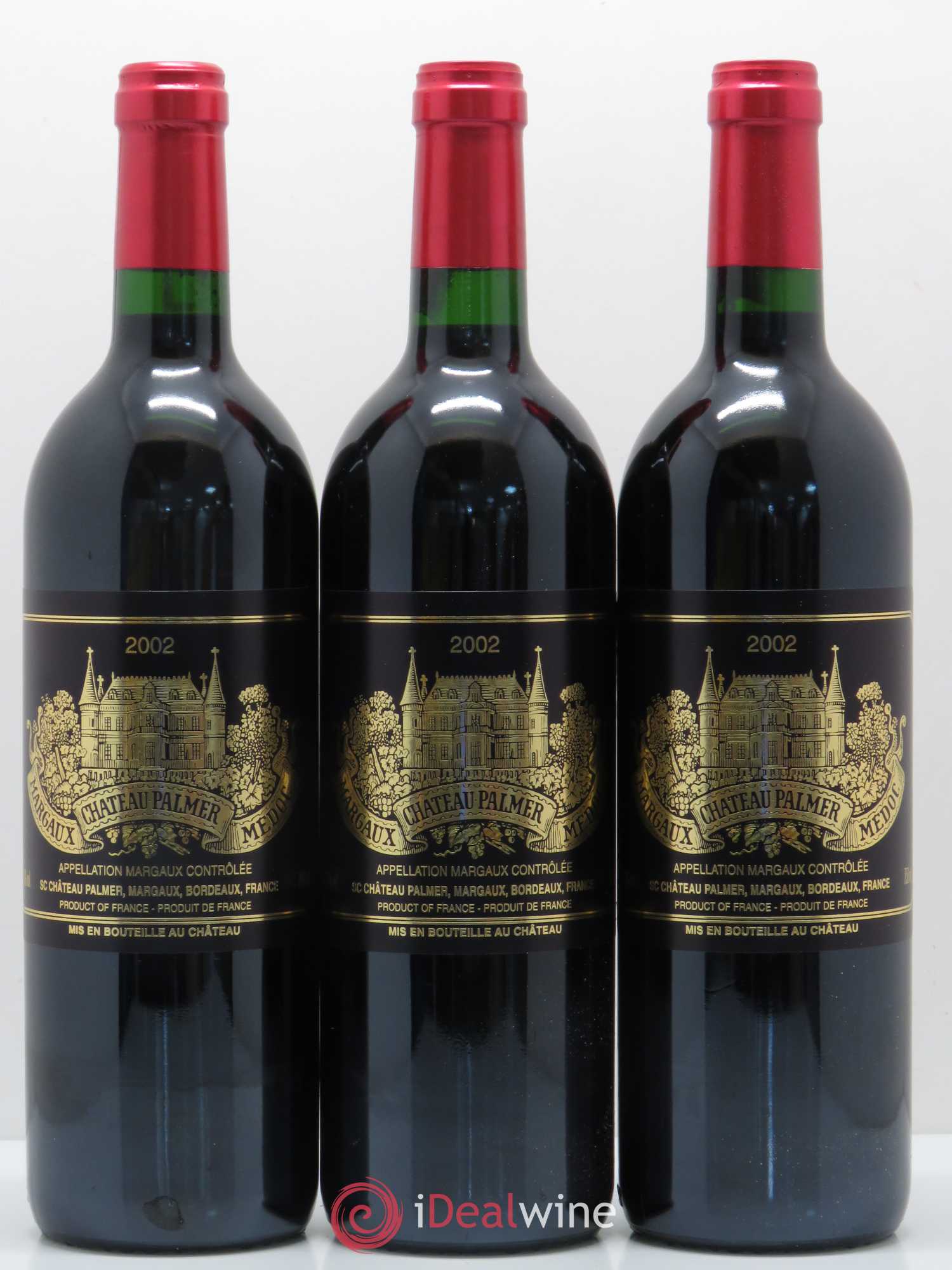 Château Palmer 3ème Grand Cru Classé 2002 - Lot de 6 bouteilles - 3