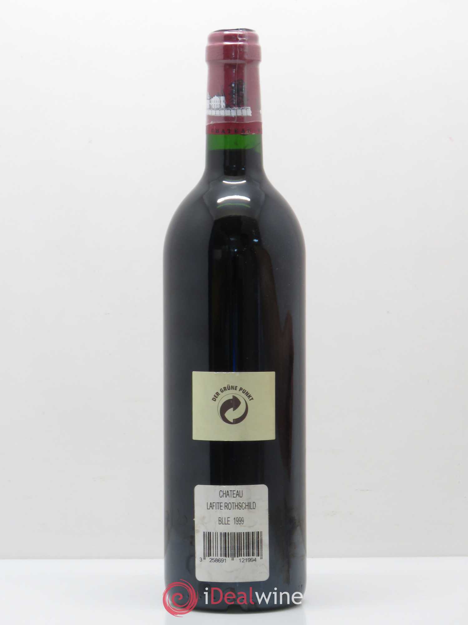 Château Lafite Rothschild 1er Grand Cru Classé 1999 - Lot de 1 bouteille - 1