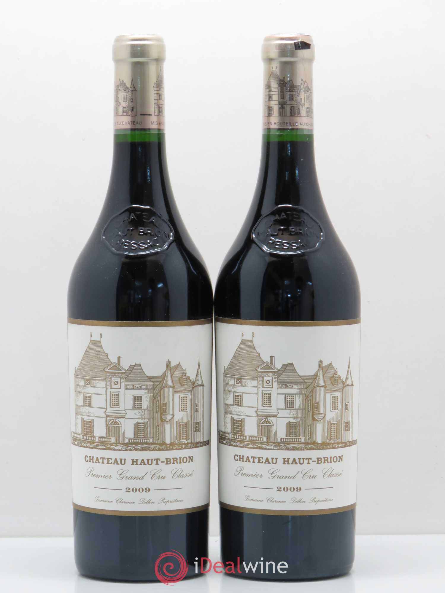 Château Haut Brion 1er Grand Cru Classé 2009 - Lot de 2 bouteilles - 0
