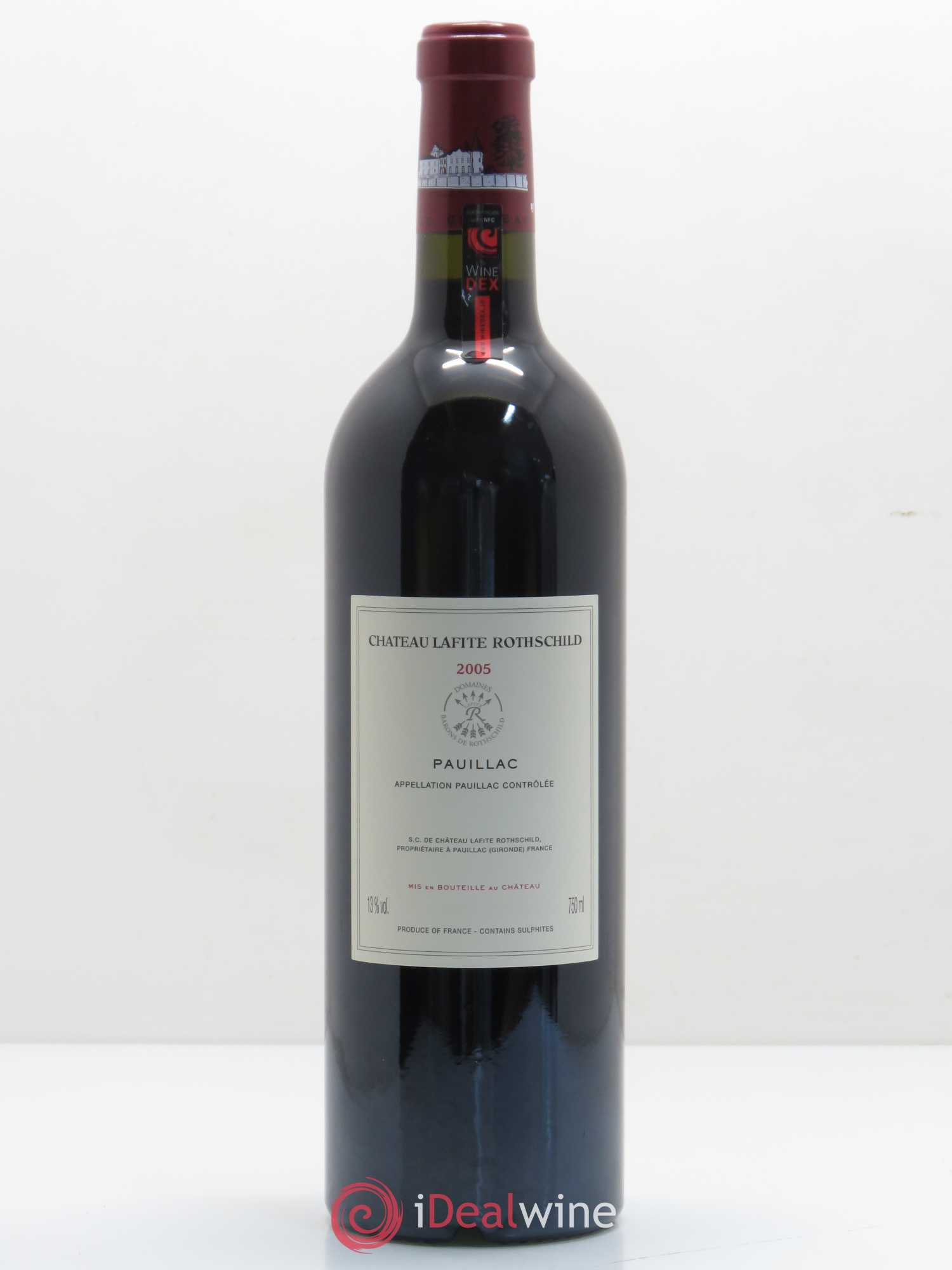 Château Lafite Rothschild 1er Grand Cru Classé 2005 - Lot de 1 bouteille - 1