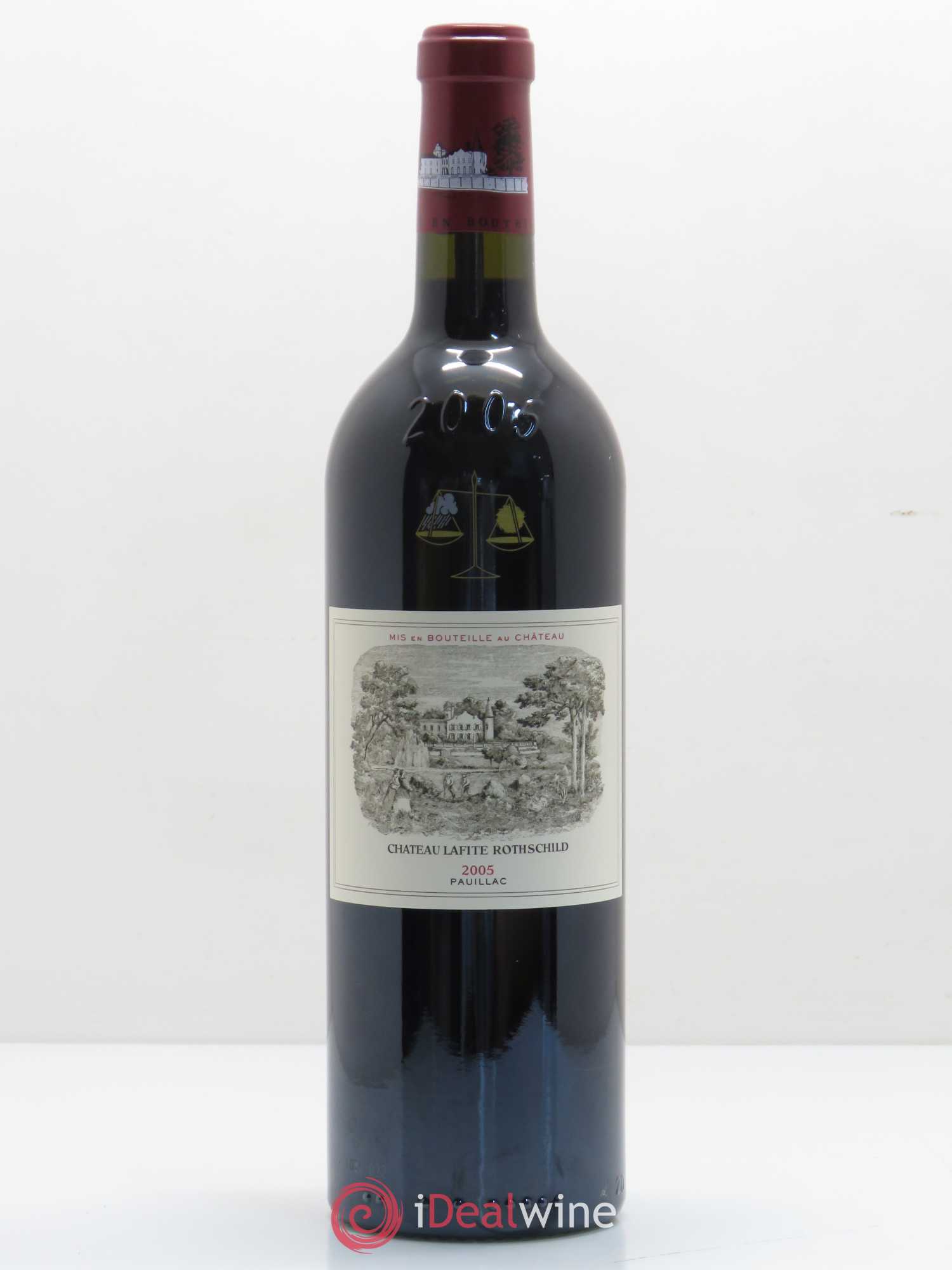 Château Lafite Rothschild 1er Grand Cru Classé 2005 - Lot de 1 bouteille - 0