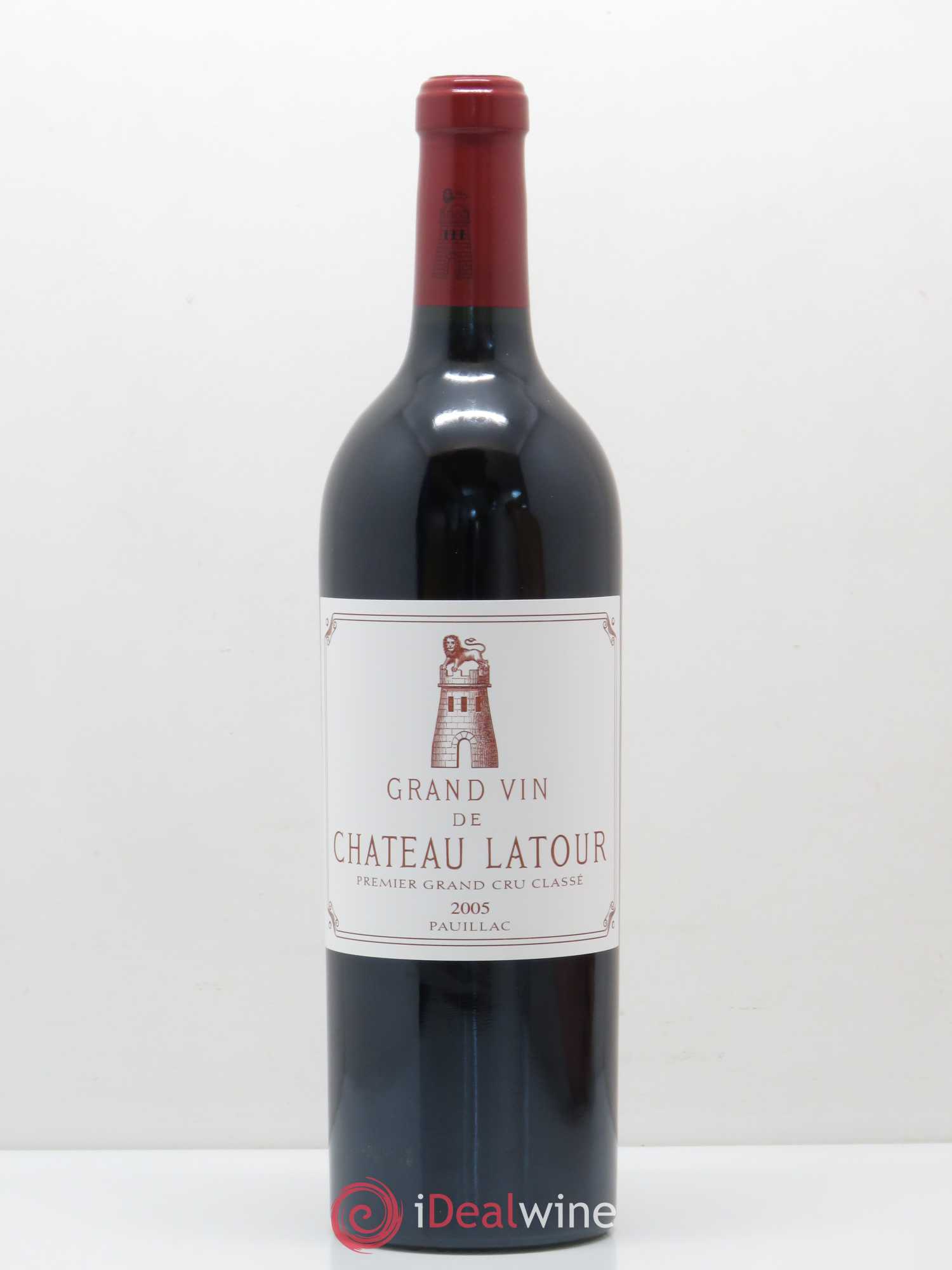 Château Latour 1er Grand Cru Classé 2005 - Lot de 1 bouteille - 0
