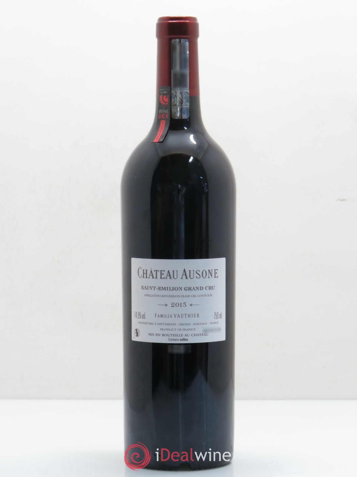 Château Ausone 1er Grand Cru Classé A 2015 - Lot de 1 bouteille - 1