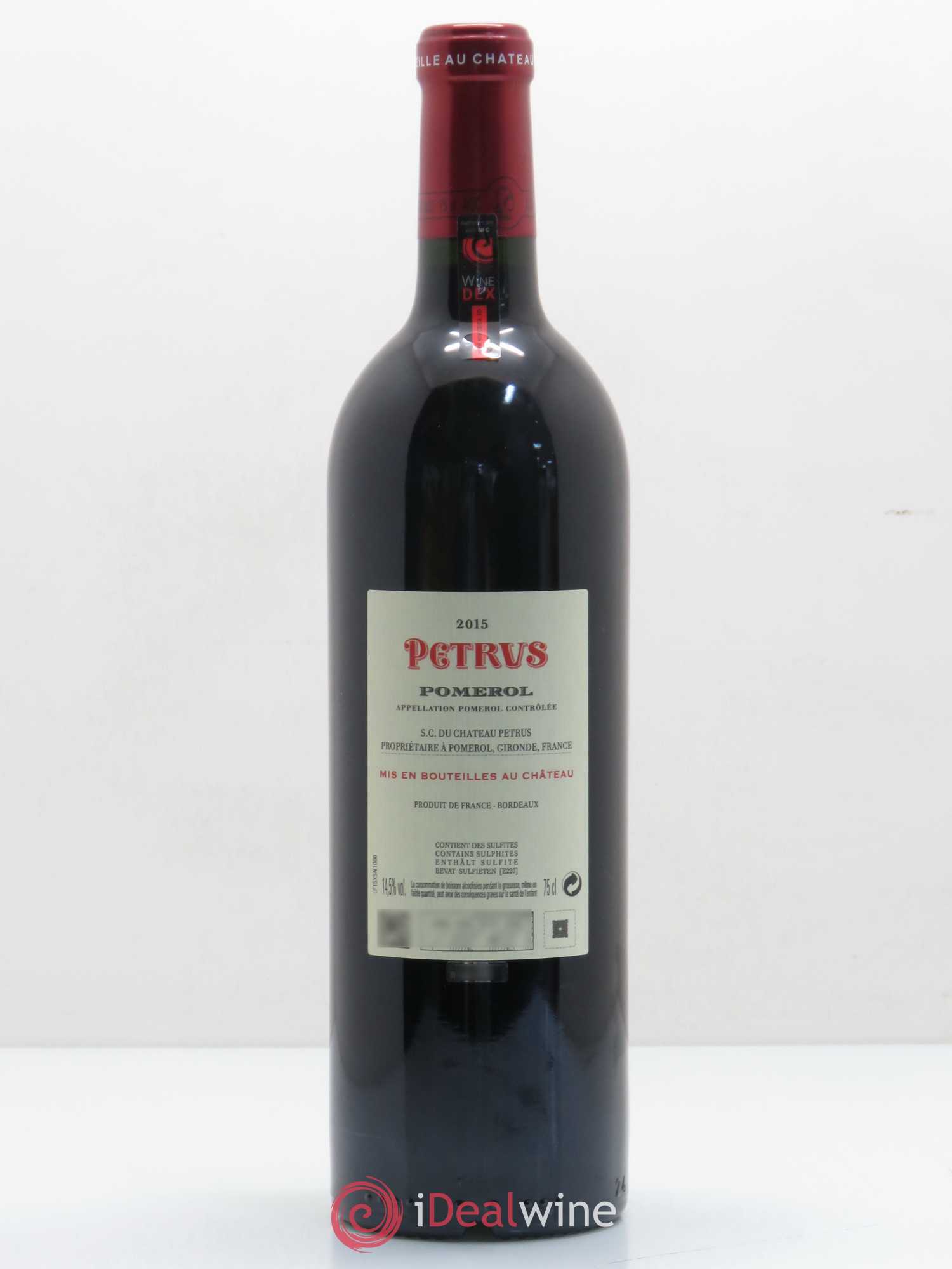 Petrus 2015 - Lot de 1 bouteille - 1