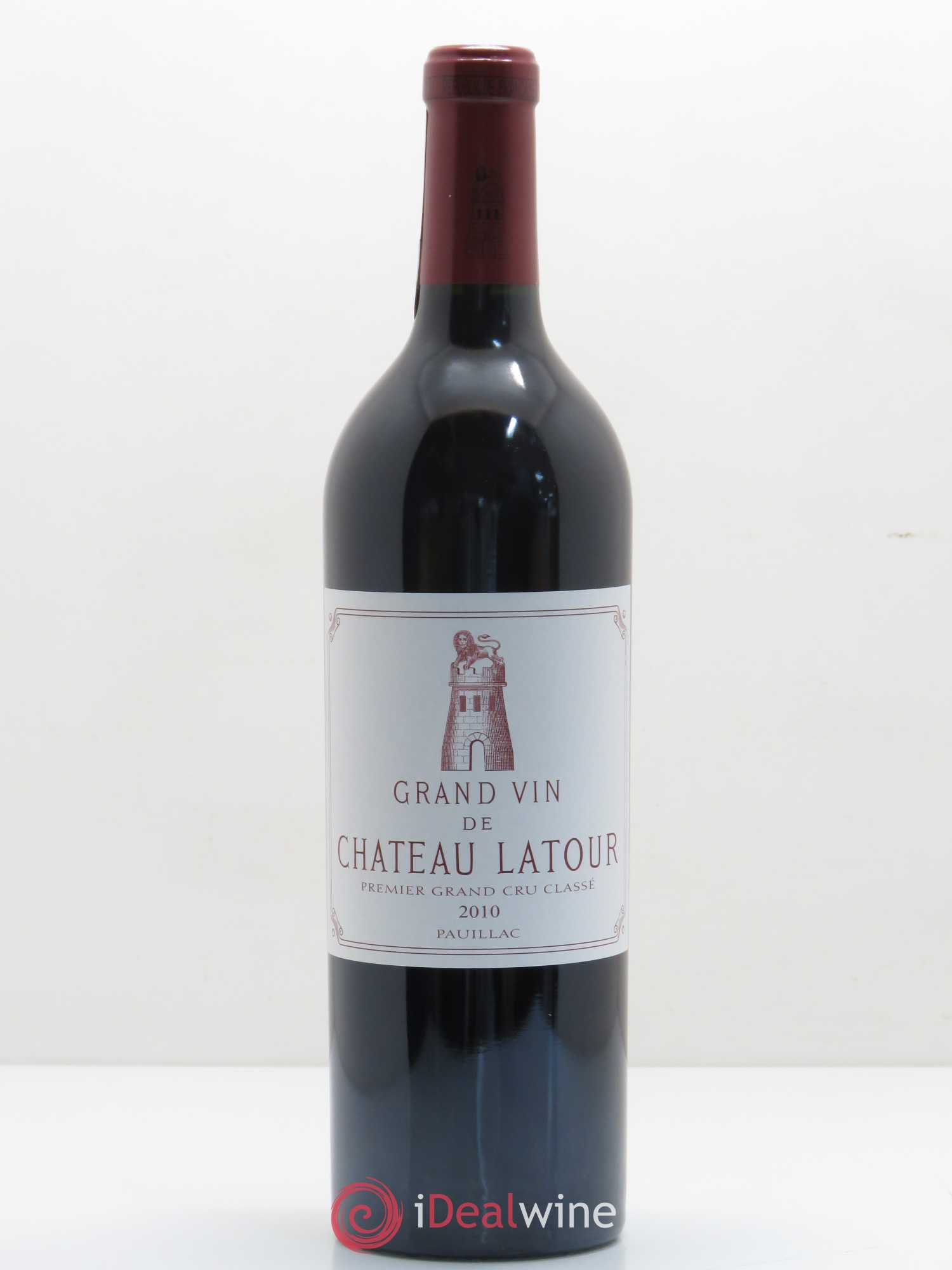 Château Latour 1er Grand Cru Classé 2010 - Lot de 1 bouteille - 0