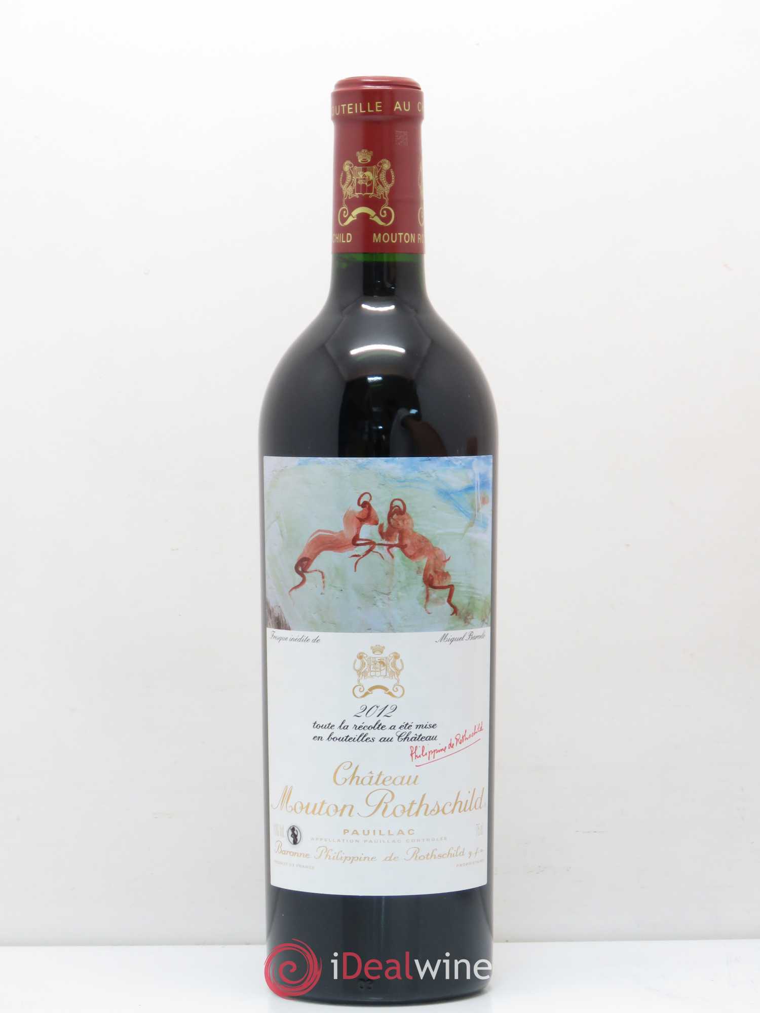 Caisse Collection Duclot (Petrus - Cheval Blanc - Haut-Brion - La Mission Haut-Brion - Lafite Rothschild - Margaux - Mouton Rothschild) 2012 - Posten von 7 Flaschen - 8