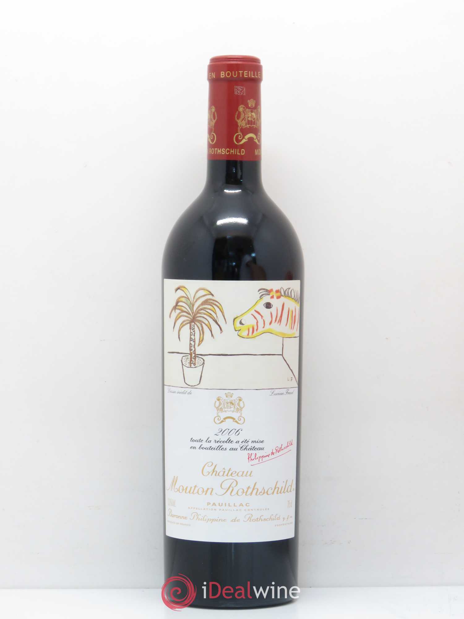Caisse Collection Duclot (Cheval Blanc - Yquem - Haut Brion - La Mission Haut-Brion - Lafite Rothschild - Latour - Margaux - Mouton Rothschild - Petrus) 2006 - Posten von 9 Flaschen - 10