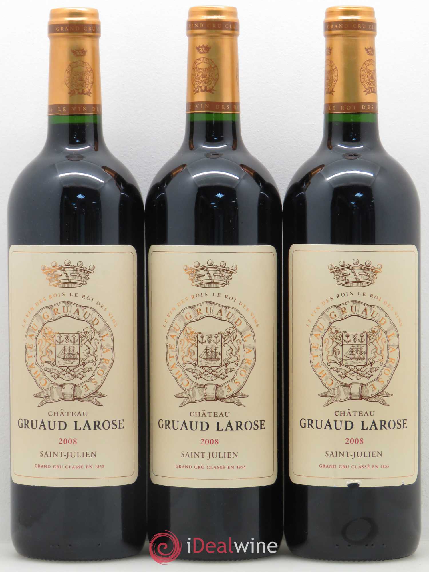 Château Gruaud Larose 2ème Grand Cru Classé 2008 - Lot de 6 bouteilles - 1