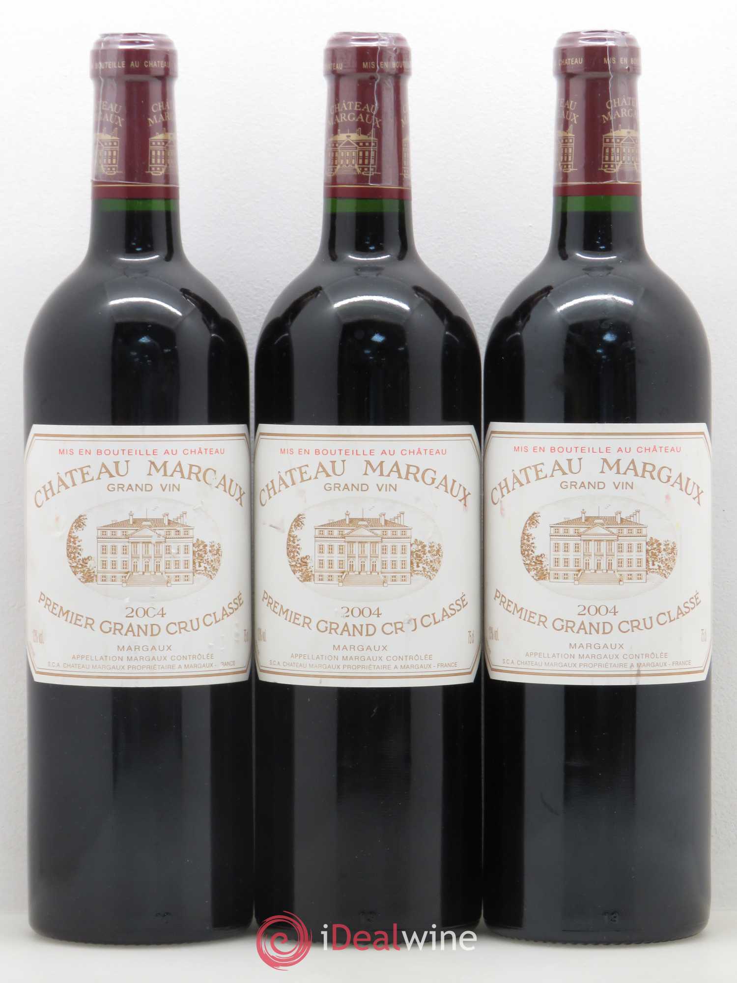 Château Margaux 1er Grand Cru Classé 2004 - Lot de 6 bouteilles - 2