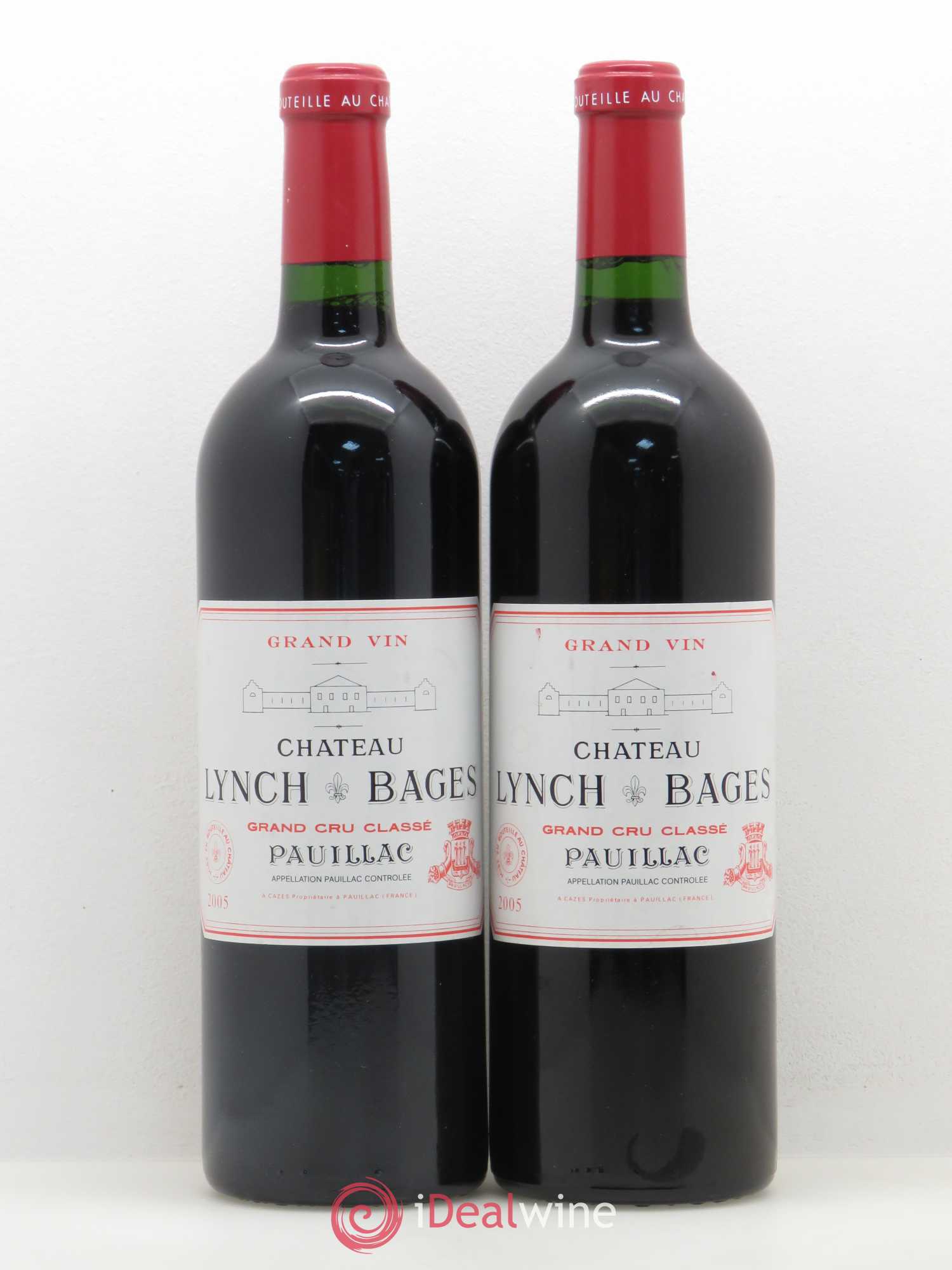 Château Lynch Bages 5ème Grand Cru Classé 2005 - Lot de 2 bouteilles - 0