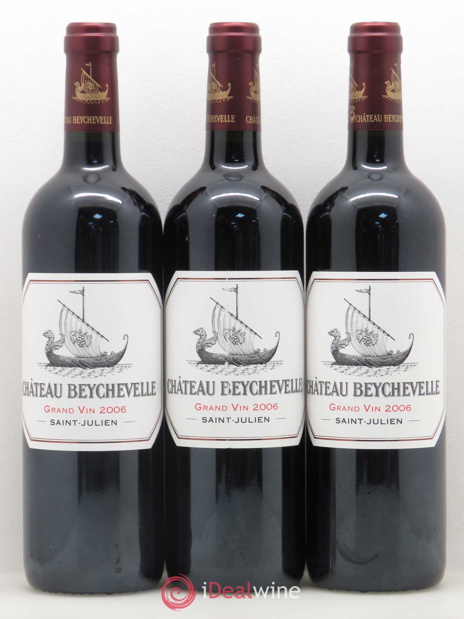 Château Beychevelle 4ème Grand Cru Classé 2006 - Lot de 12 bouteilles - 1