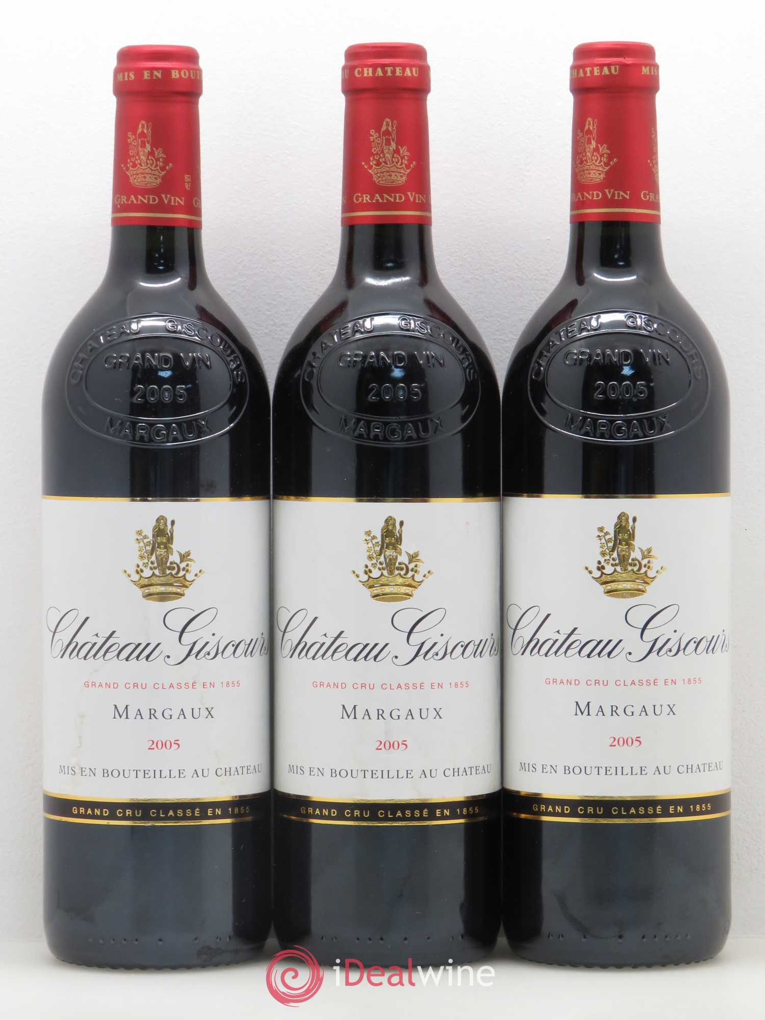 Château Giscours 3ème Grand Cru Classé 2005 - Lot de 6 bouteilles - 1