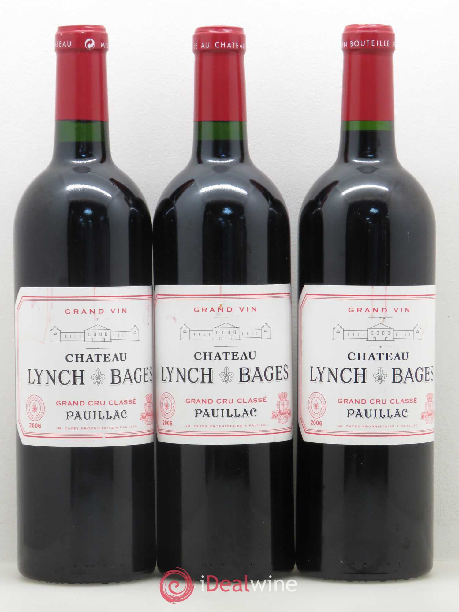 Château Lynch Bages 5ème Grand Cru Classé 2006 - Lot de 6 bouteilles - 2