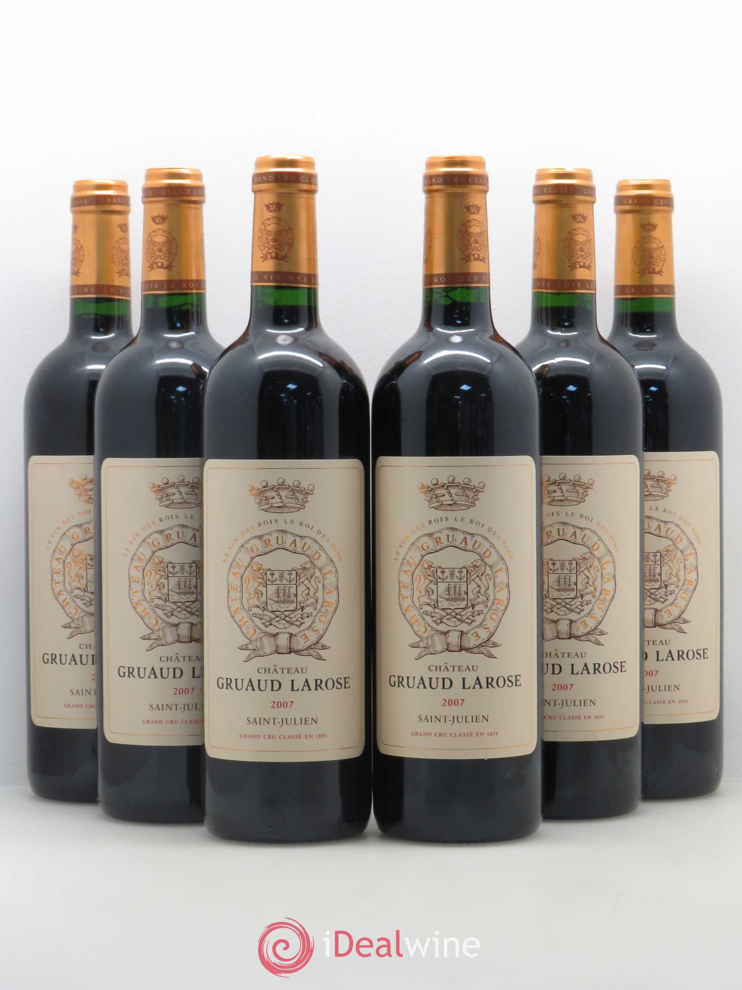 Château Gruaud Larose 2ème Grand Cru Classé 2007 - Lot de 6 bouteilles - 0
