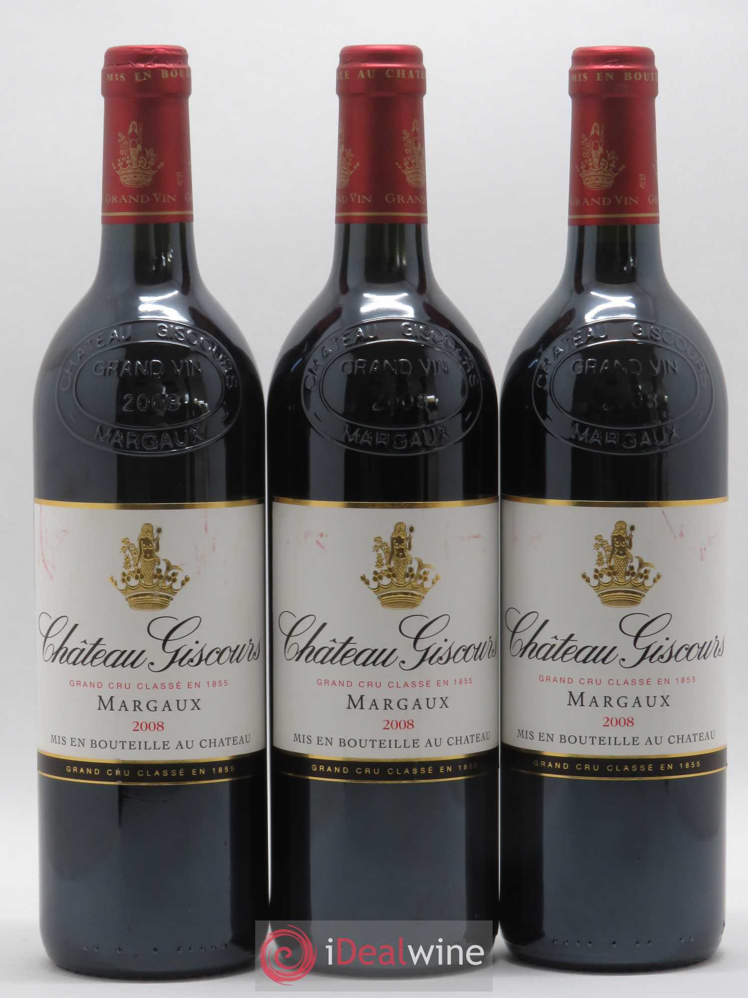 Château Giscours 3ème Grand Cru Classé 2008 - Lot de 6 bouteilles - 2