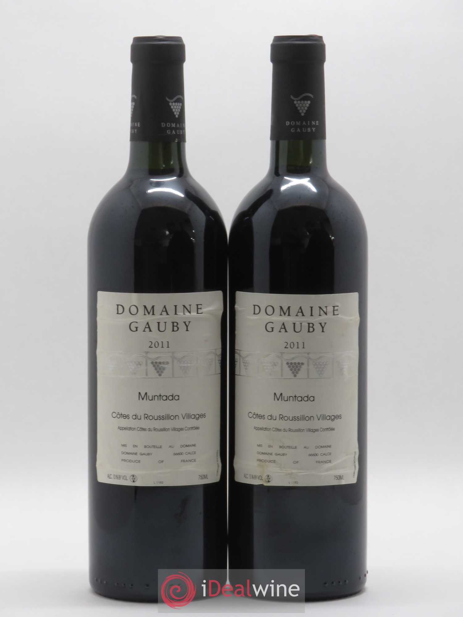 Côtes Catalanes (anciennement Côtes du Roussillon Villages) La Muntada Gauby (Domaine) 2011 - Lot de 2 bouteilles - 0
