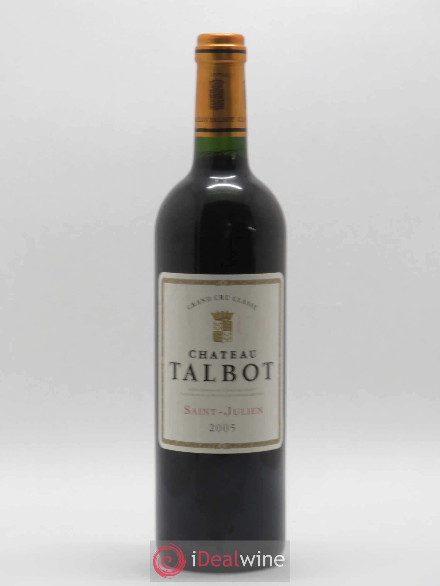 Château Talbot 4ème Grand Cru Classé 2005 - Lot de 1 bouteille - 0