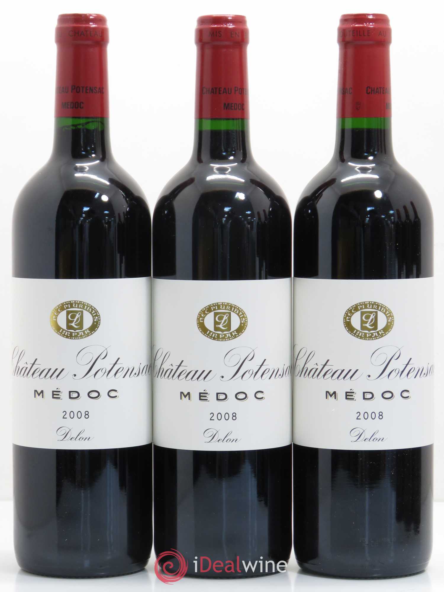 Château Potensac 2008 - Lot de 6 bouteilles - 1