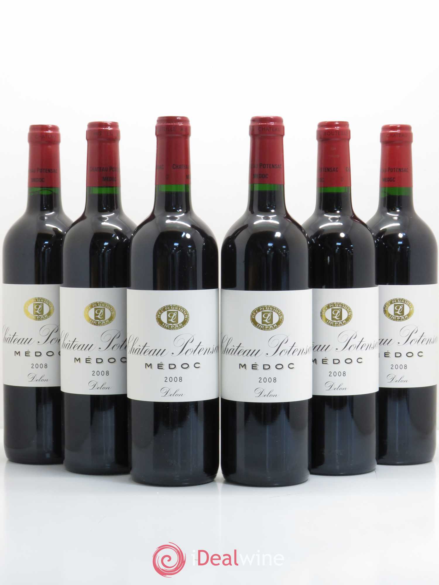 Château Potensac 2008 - Lot de 6 bouteilles - 0
