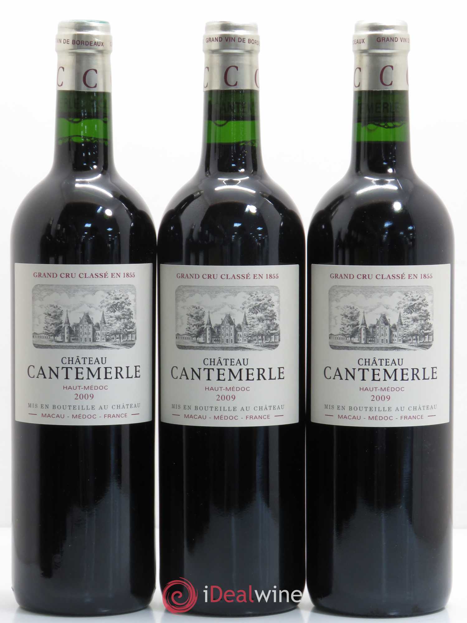 Château Cantemerle 5ème Grand Cru Classé 2009 - Lot de 6 bouteilles - 2