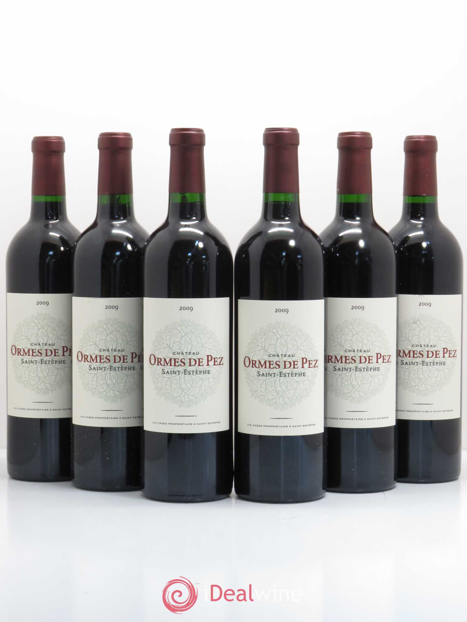 Château les Ormes de Pez 2009 - Lot de 6 bouteilles - 0