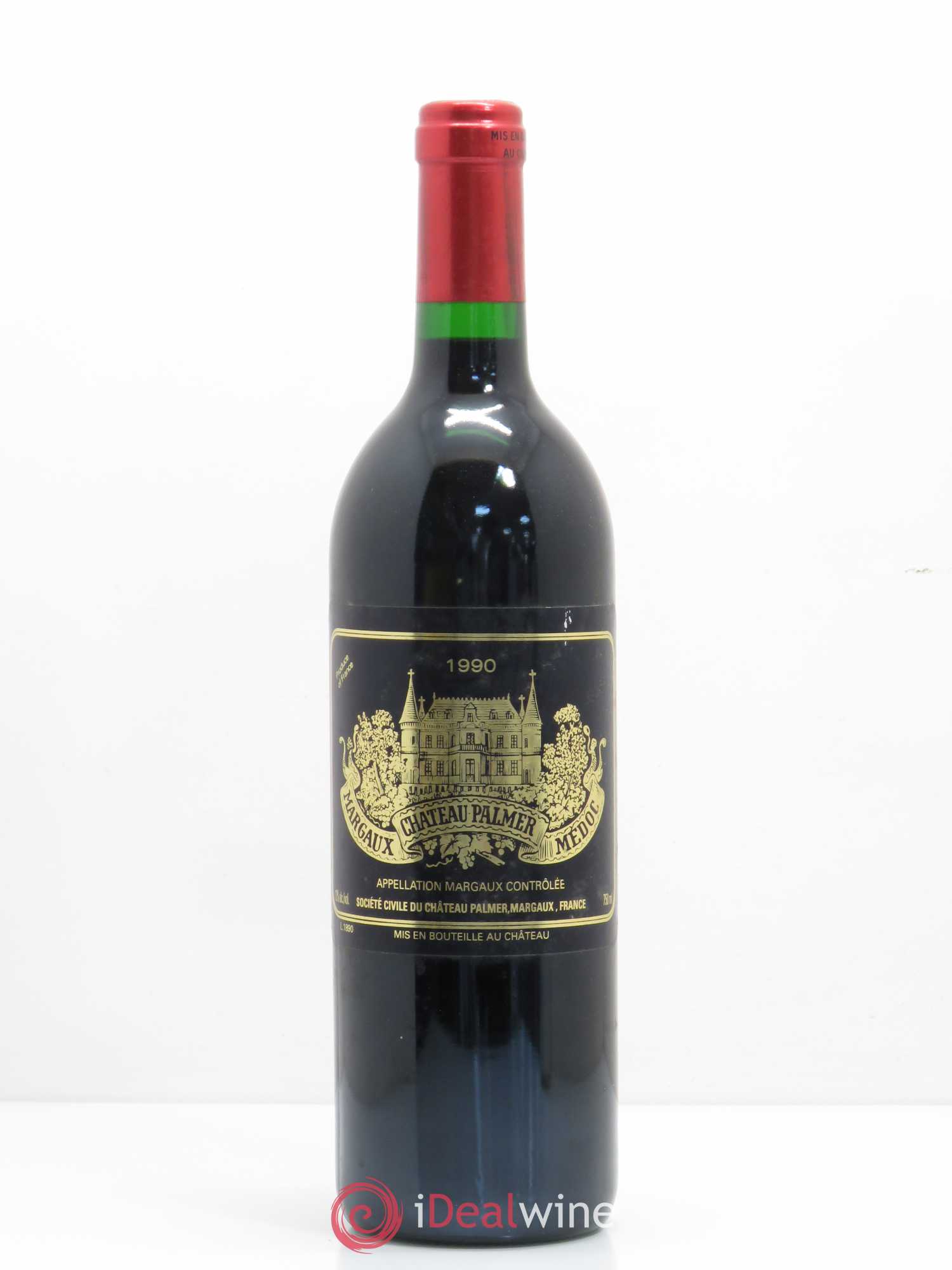 Château Palmer 3ème Grand Cru Classé 1990 - Lot de 1 bouteille - 0