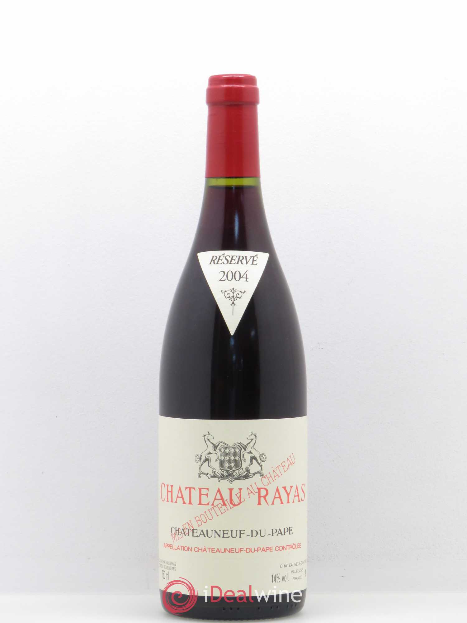 Châteauneuf-du-Pape Château Rayas Emmanuel Reynaud 2004 - Lot de 1 bouteille - 0