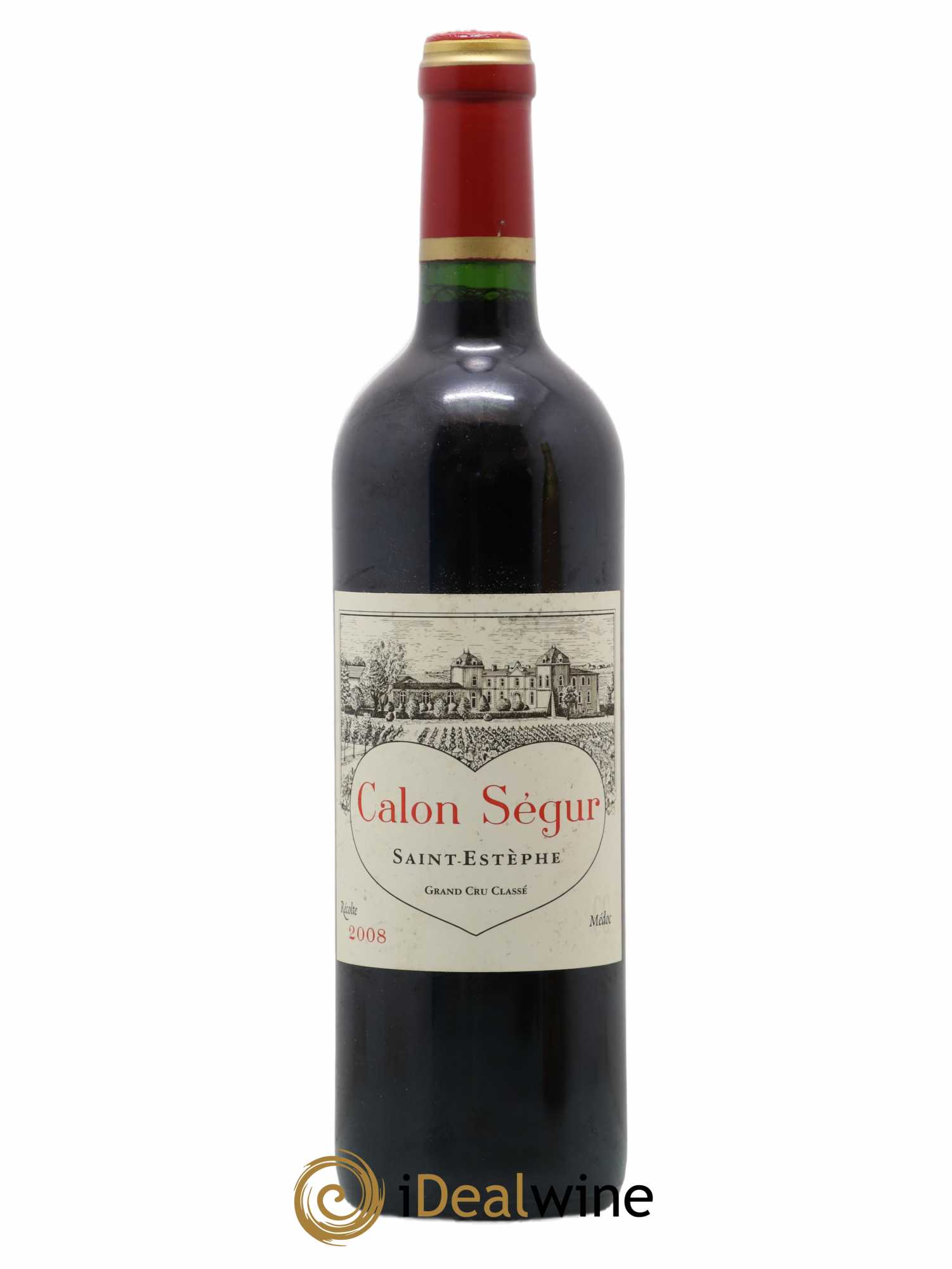 Château Calon Ségur 3ème Grand Cru Classé 2008 - Lot de 1 bouteille - 0