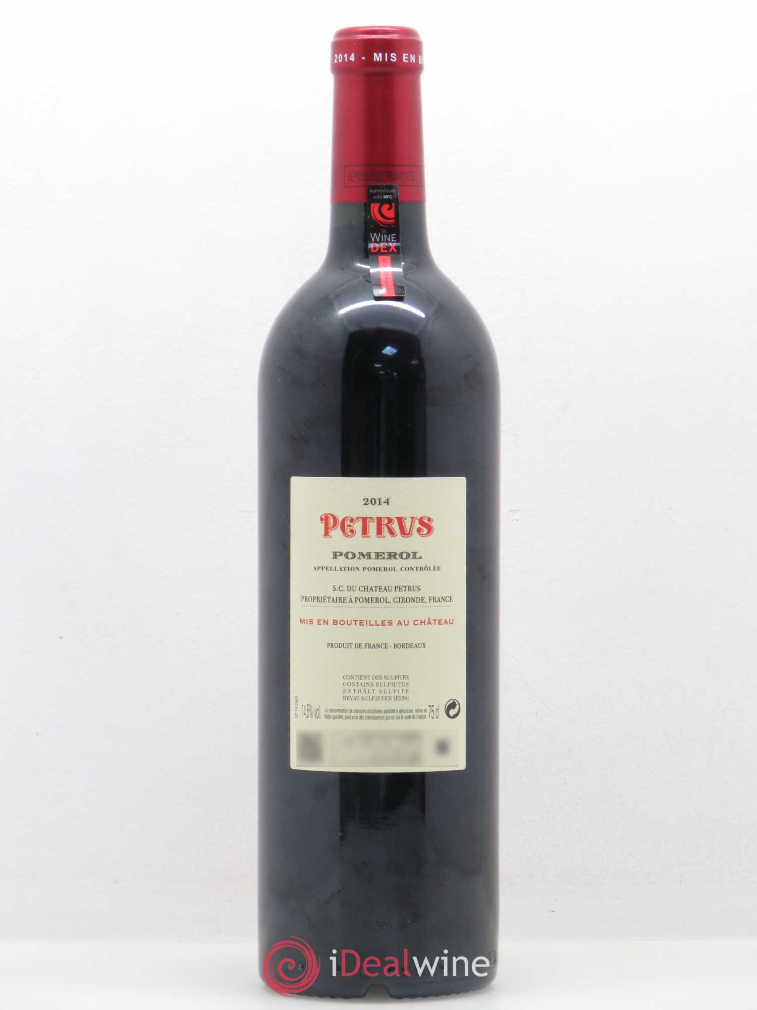 Petrus 2014 - Lot de 1 bouteille - 1