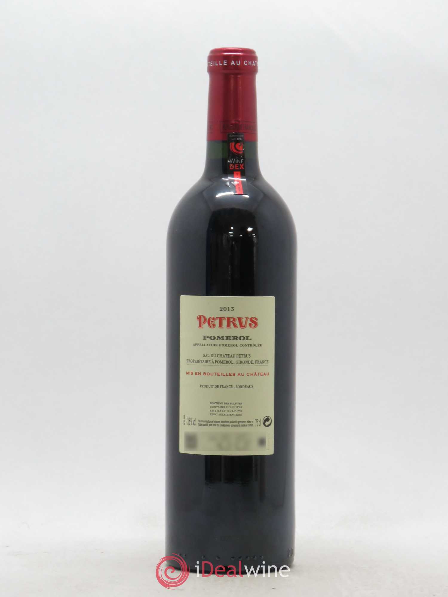 Petrus 2013 - Lot de 1 bouteille - 1