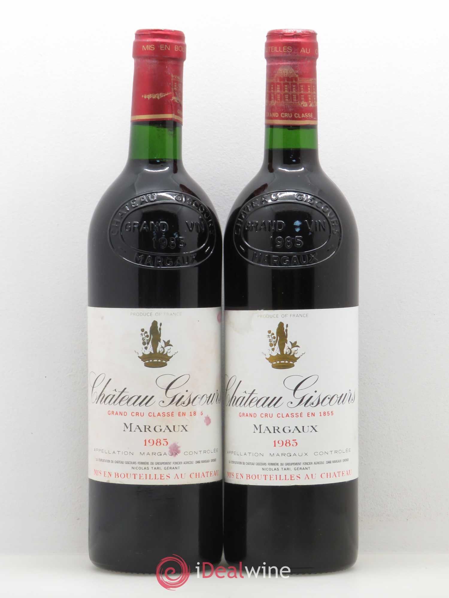 Château Giscours 3ème Grand Cru Classé 1985 - Lot de 5 bouteilles - 2