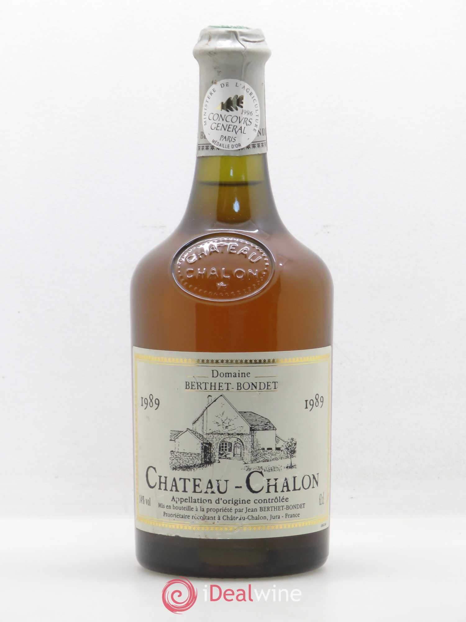 Château-Chalon Domaine Berthet Bondet 1989 - Lot de 1 bouteille - 0