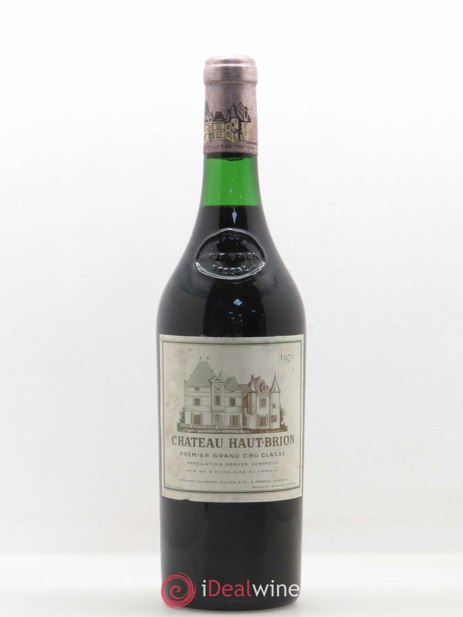 Château Haut Brion 1er Grand Cru Classé 1970 - Lot de 1 bouteille - 0