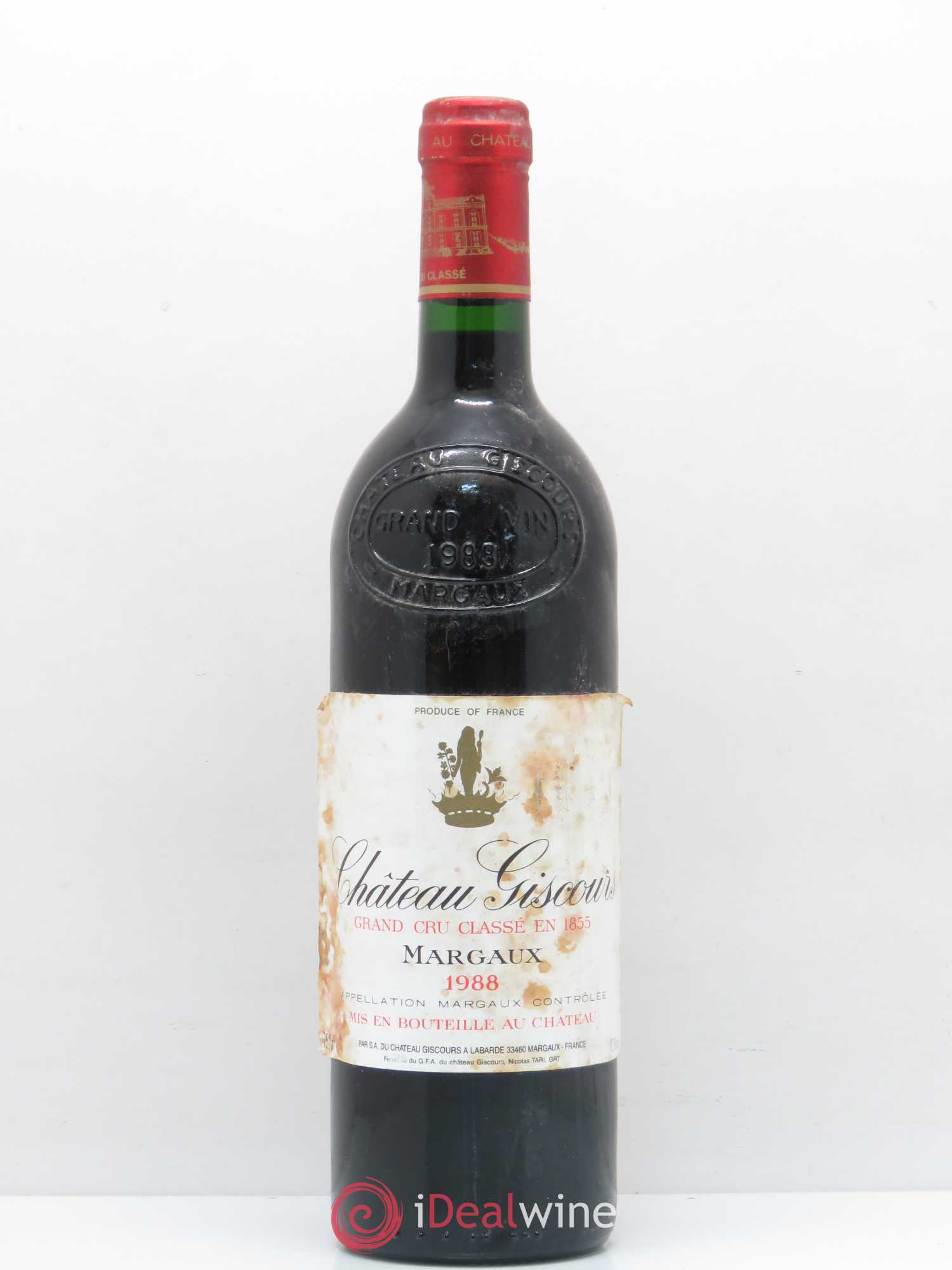 Château Giscours 3ème Grand Cru Classé 1988 - Lot de 1 bouteille - 0