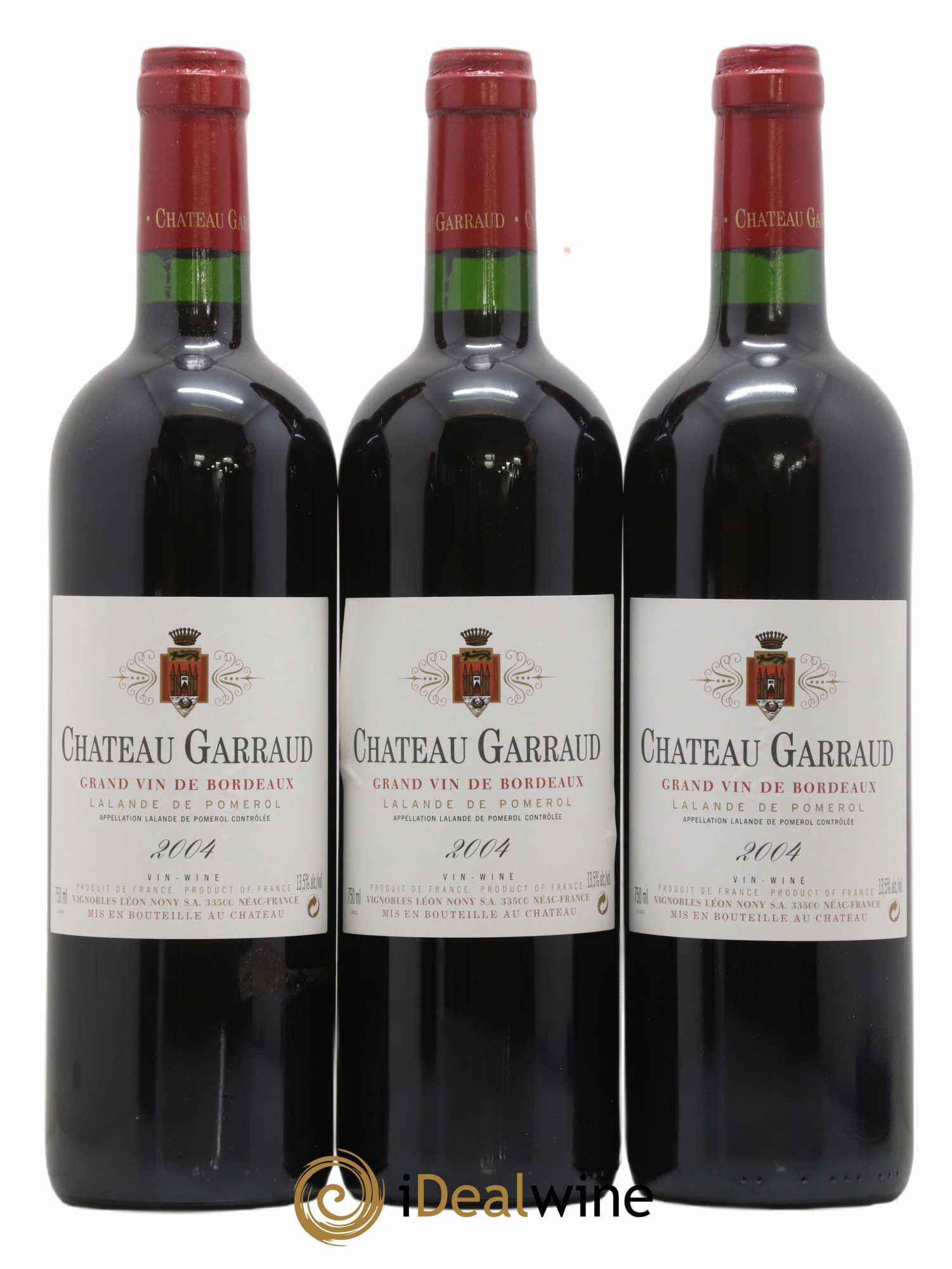 Lalande-de-Pomerol Château Garraud 2004 - Lot de 12 bouteilles - 1