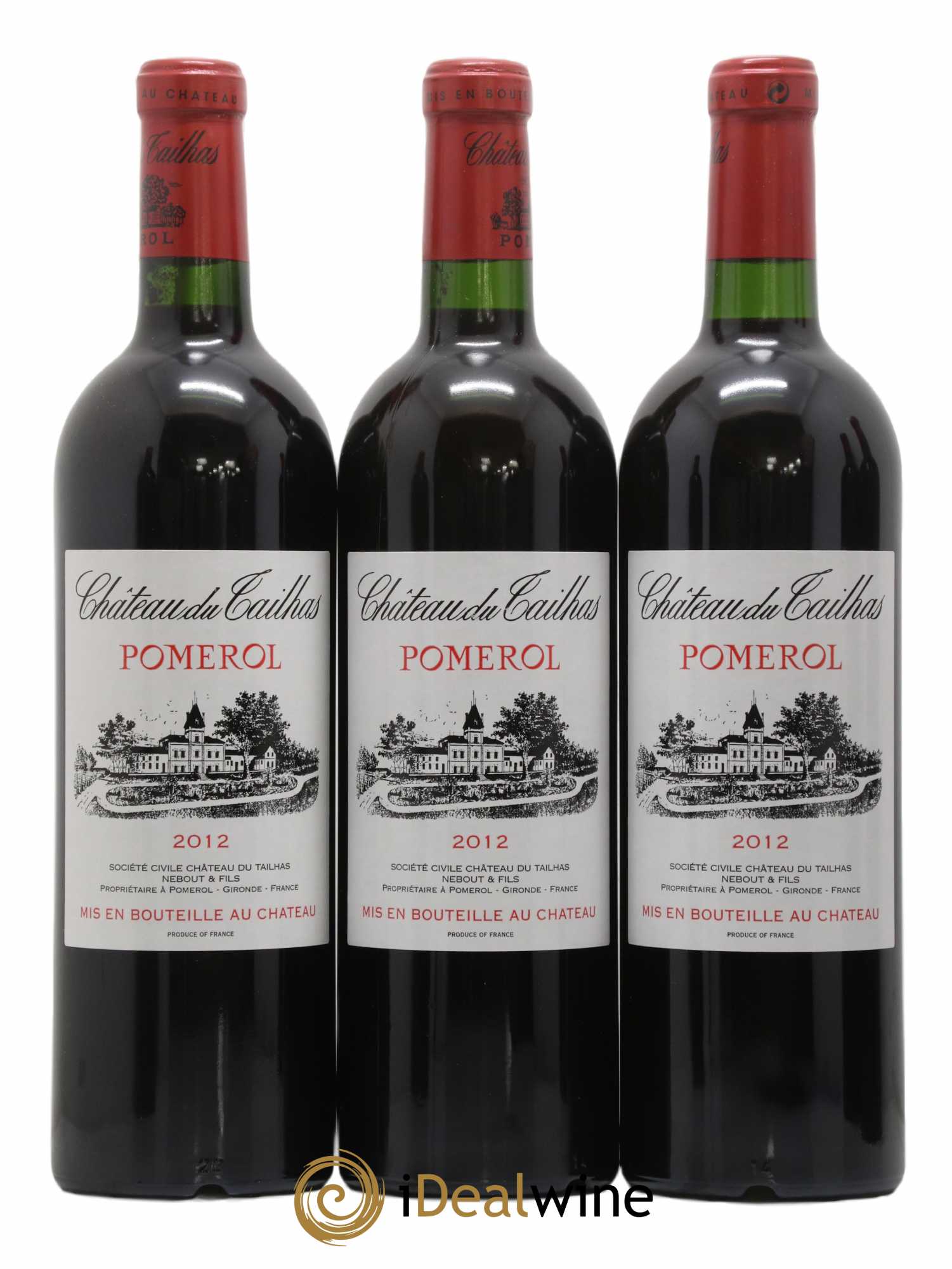 Château du Tailhas 2012 - Lot de 6 bouteilles - 1