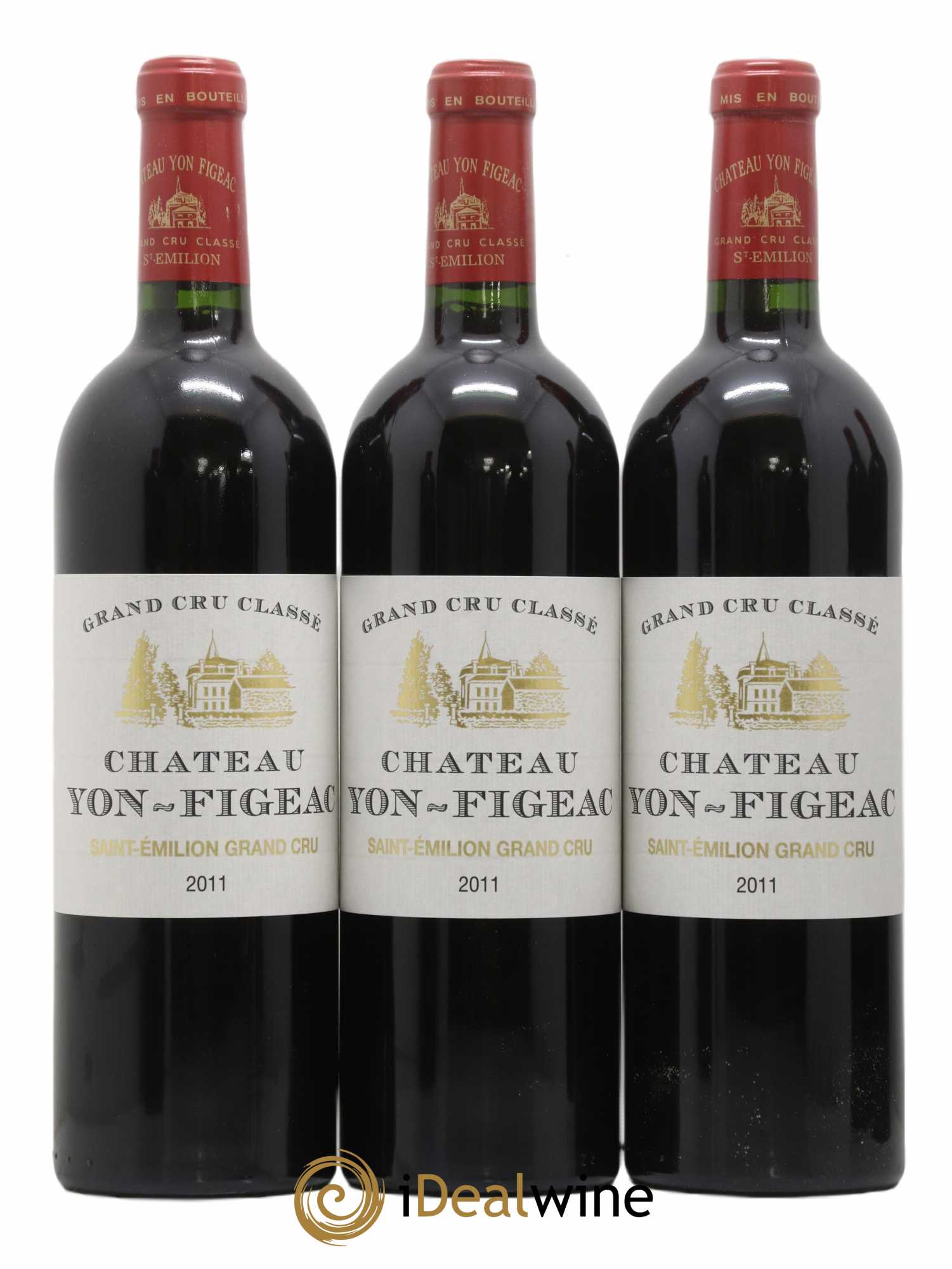 Château Yon Figeac Grand Cru Classé 2011 - Lot of 6 bottles - 1