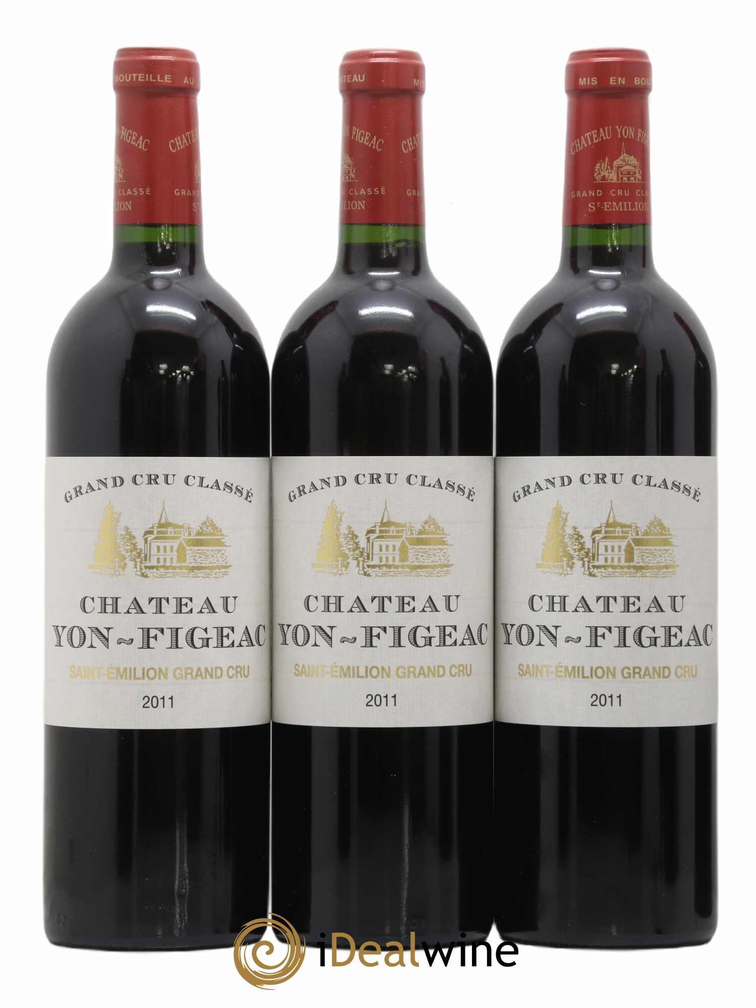Château Yon Figeac Grand Cru Classé 2011 - Lot of 6 bottles - 2
