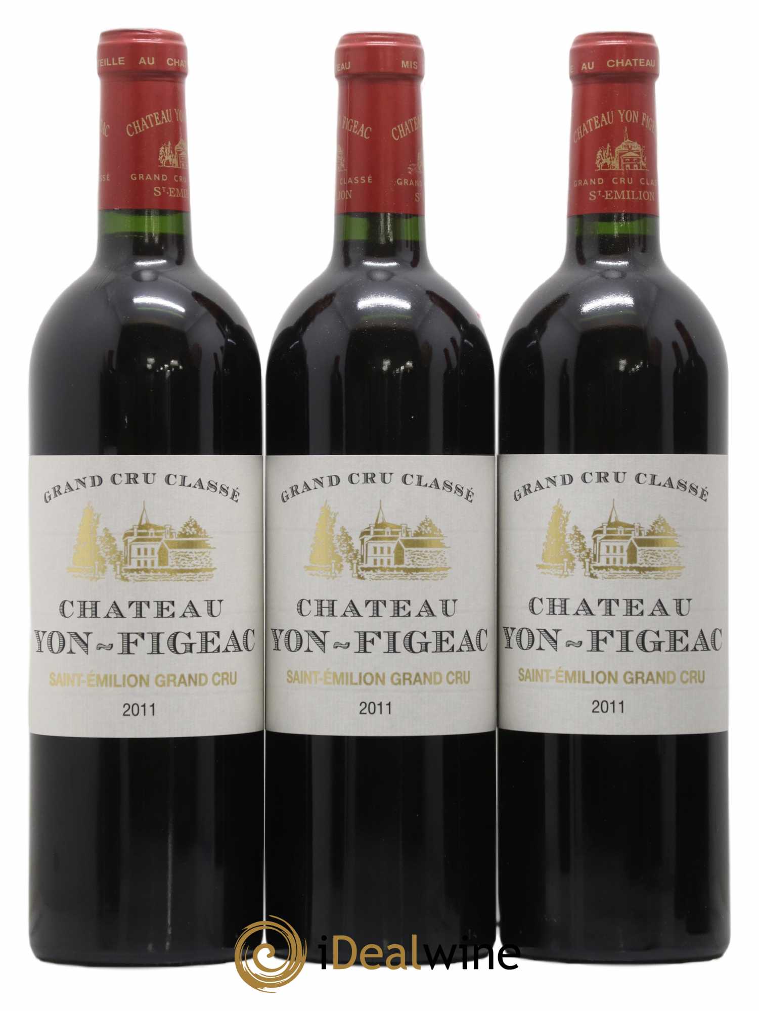 Château Yon Figeac Grand Cru Classé 2011 - Lot de 6 bouteilles - 1