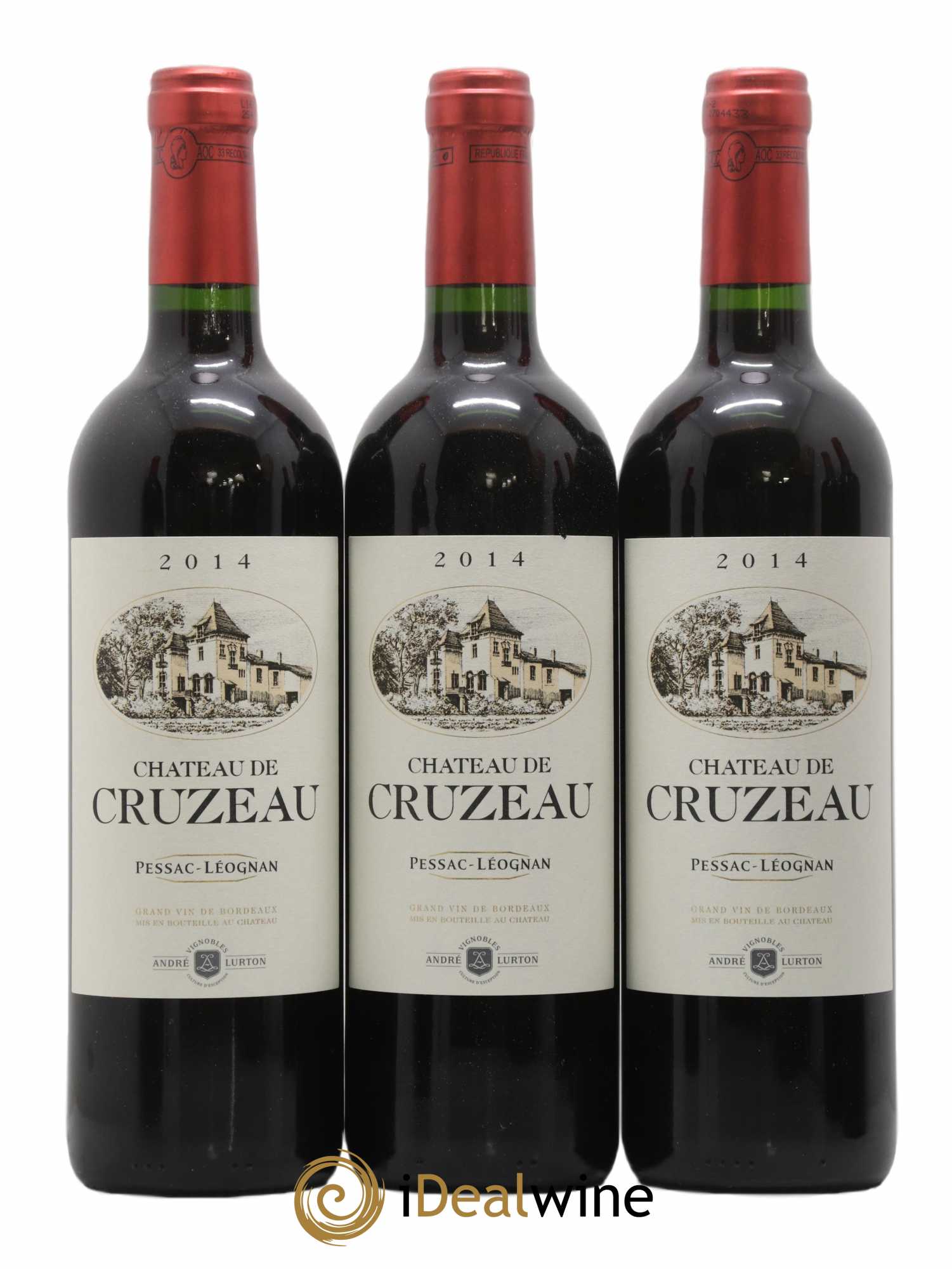 Château de Cruzeau 2014 - Lot de 6 bouteilles - 1