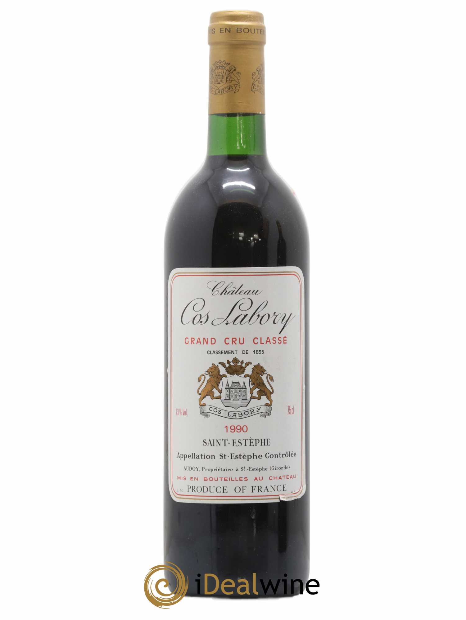 Château Cos Labory 5ème Grand Cru Classé 1990 - Lot of 1 bottle - 0