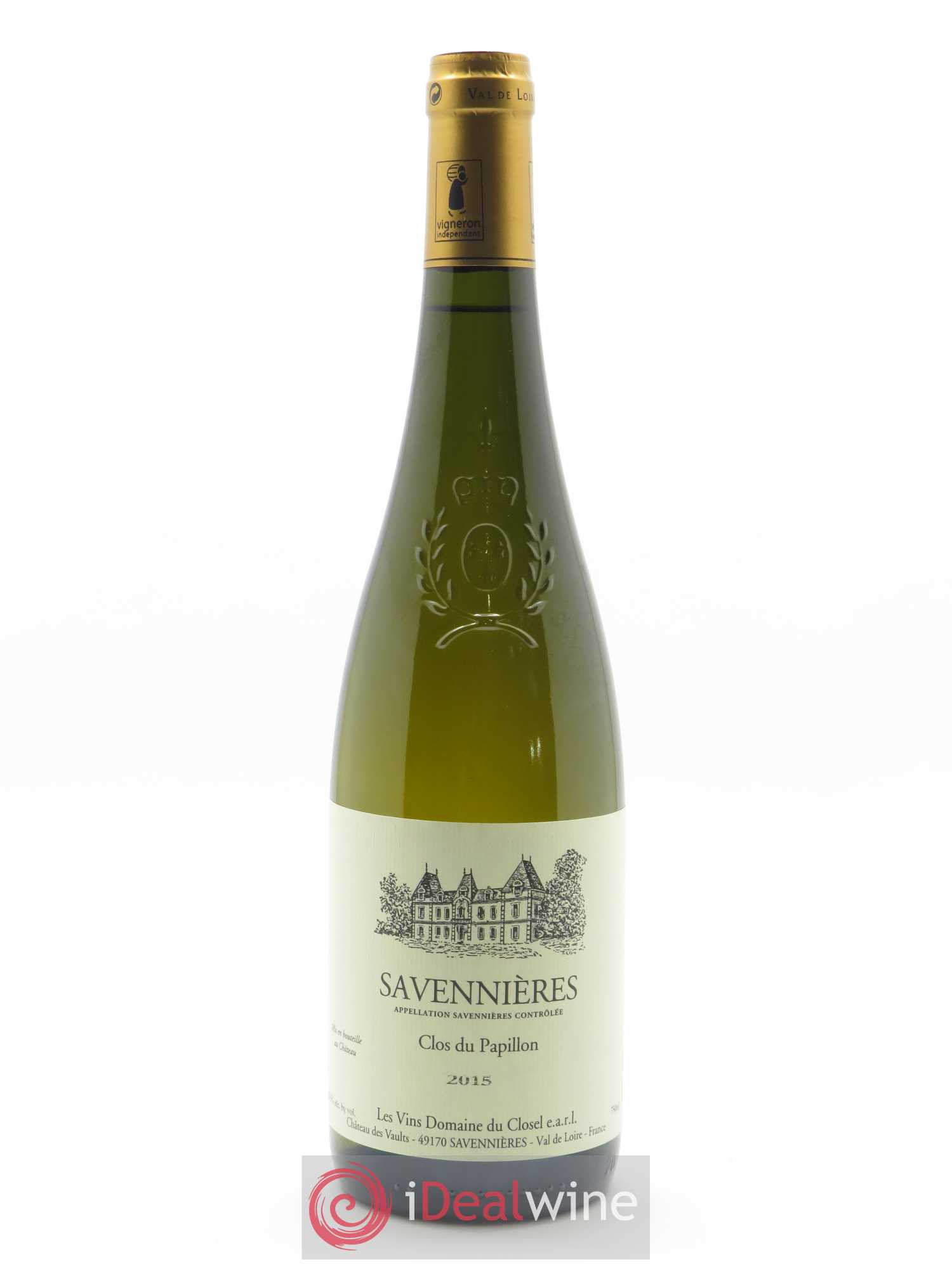 Savennières Clos du Papillon Domaine du Closel 2015 - Lot de 1 bouteille - 0